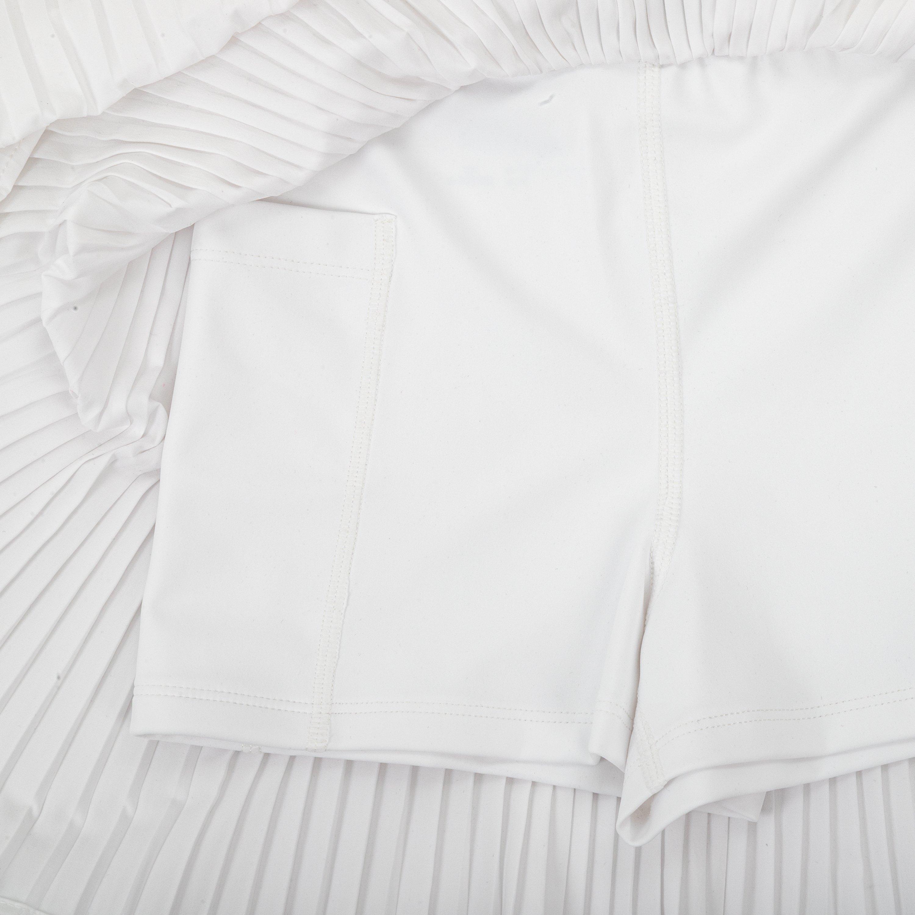 White - Slazenger - Micro Pleat - 4