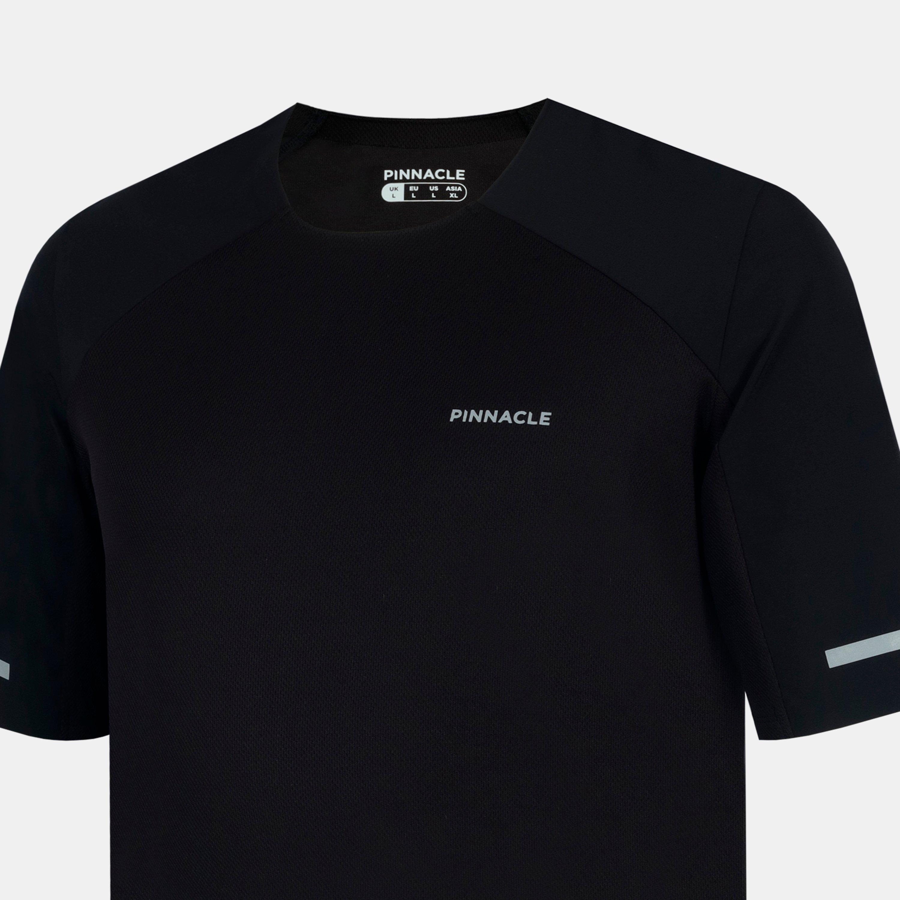 Black/Black - Pinnacle - Short Sleeve MTB Jersey - 4