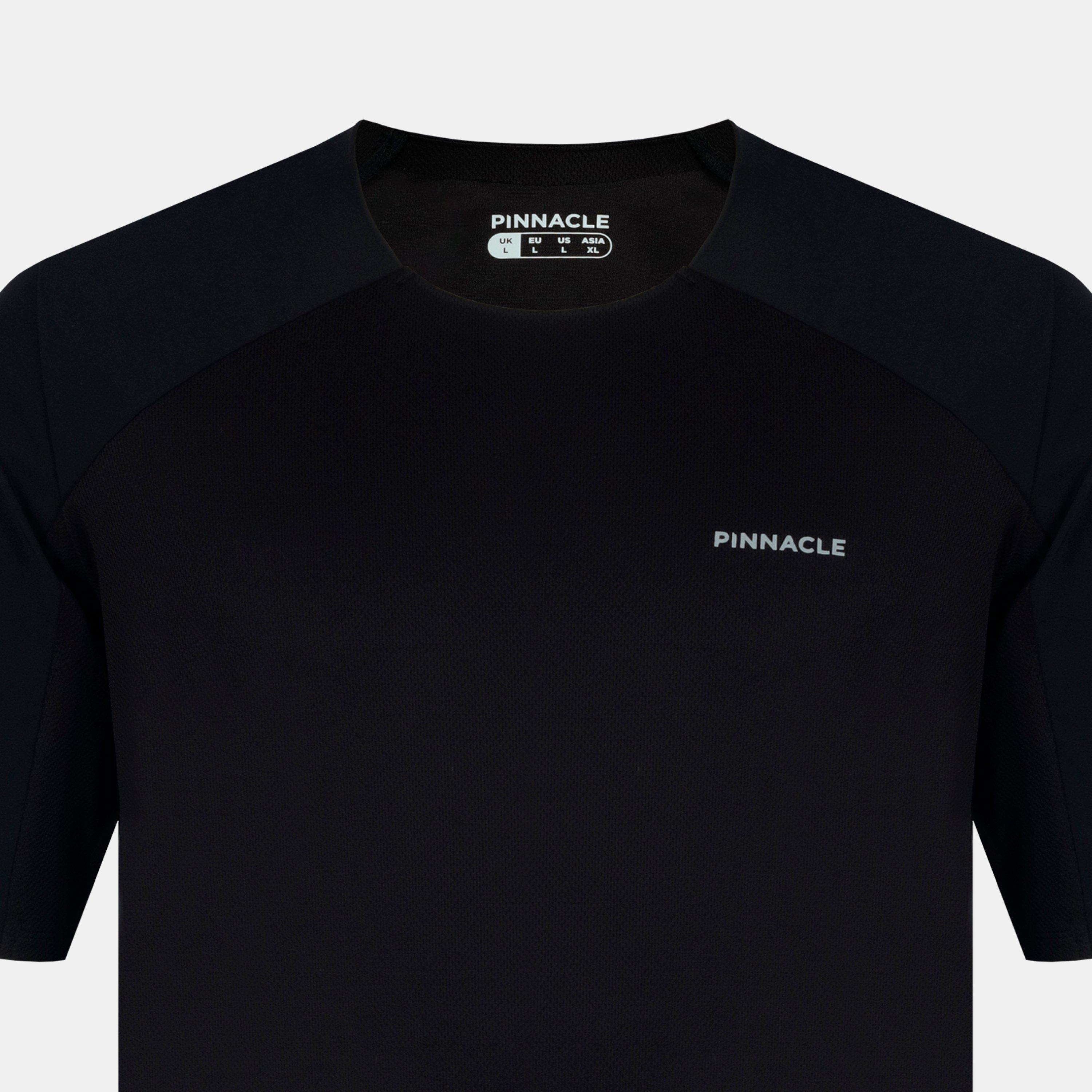Black/Black - Pinnacle - Short Sleeve MTB Jersey - 5