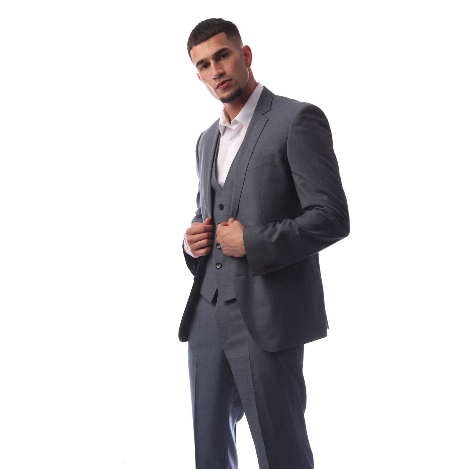 Turq/Aqua - Boss - Men's Hamsen Suit - 3