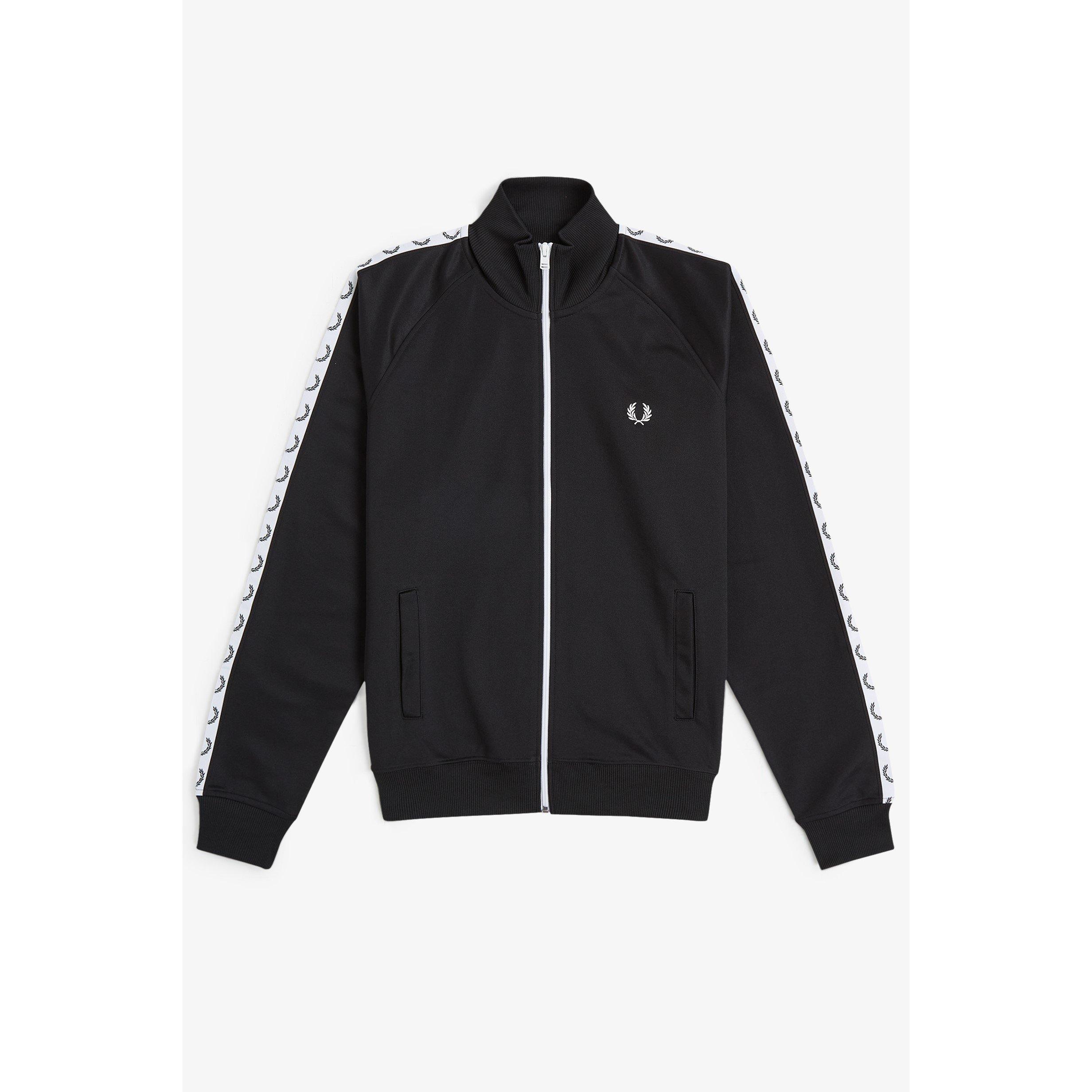 Fred Perry Mens Tape Poly Tracksuit Top | USC