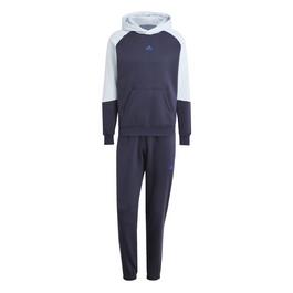 adidas Sportswear Fleece Colorblock Track Suit Mens