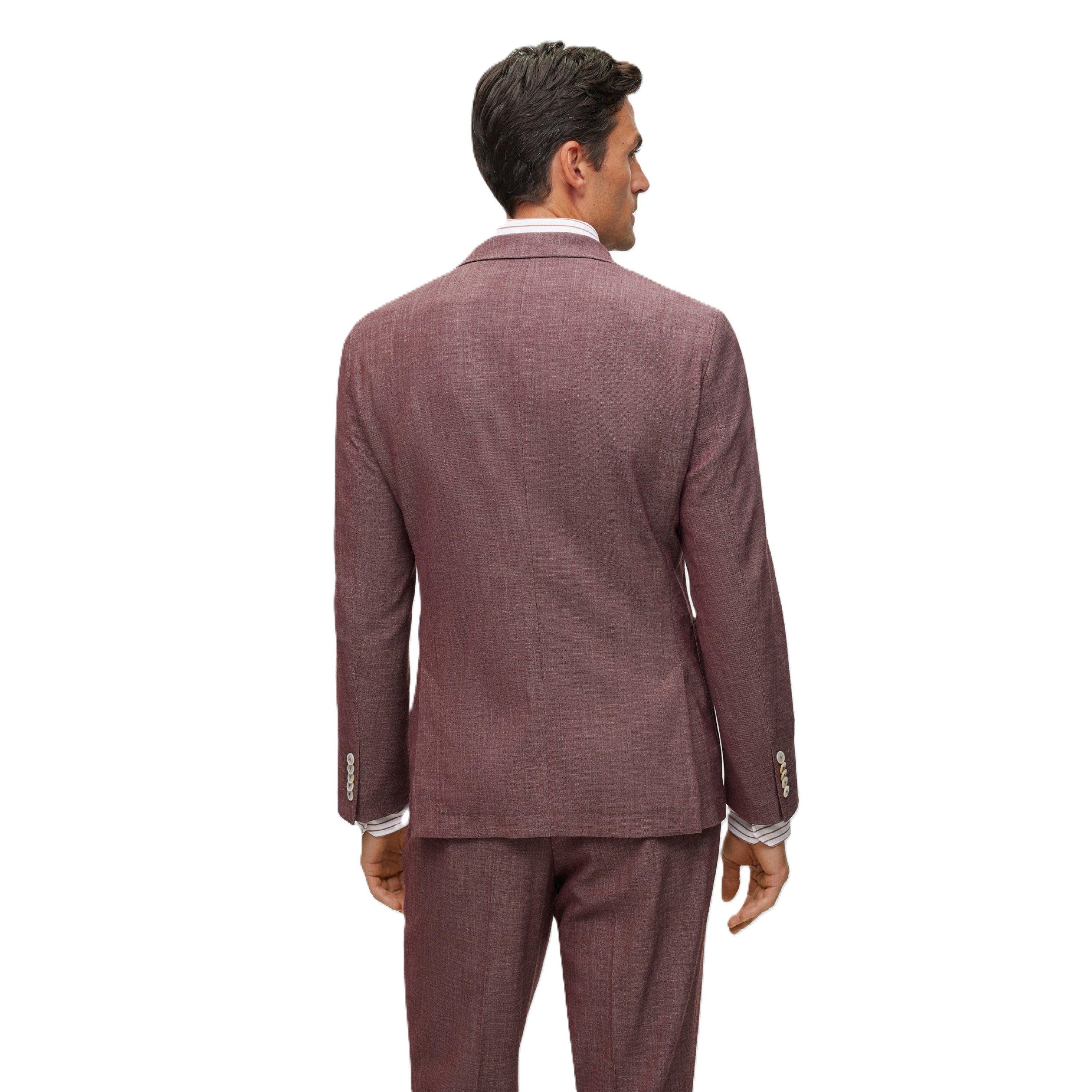Dark Red - Boss - Men's T Heston Suits - 3
