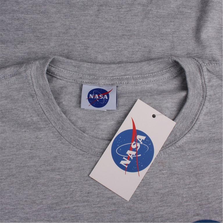 Gris - NASA - The Marc Jacobs Kids beaded logo crew-neck T-shirt Logo - 5