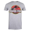 Gris - Jurassic Park - Logo T-Shirt - 2
