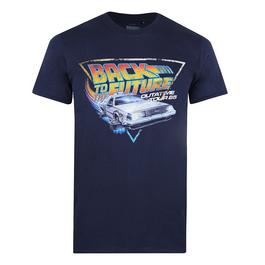 Back to the Future Logo T Shirt