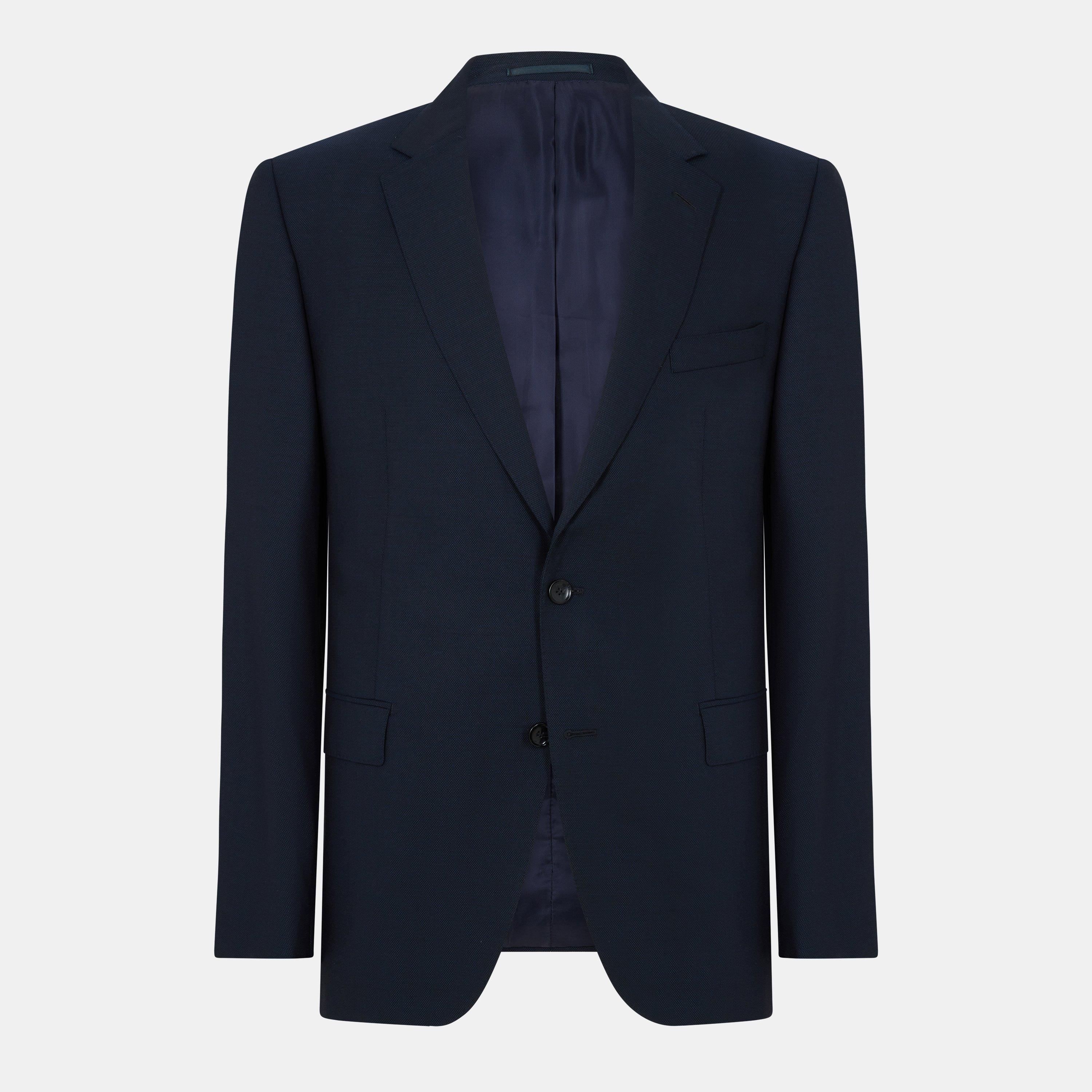 Dark Blue - Boss - Men's Suit - 2