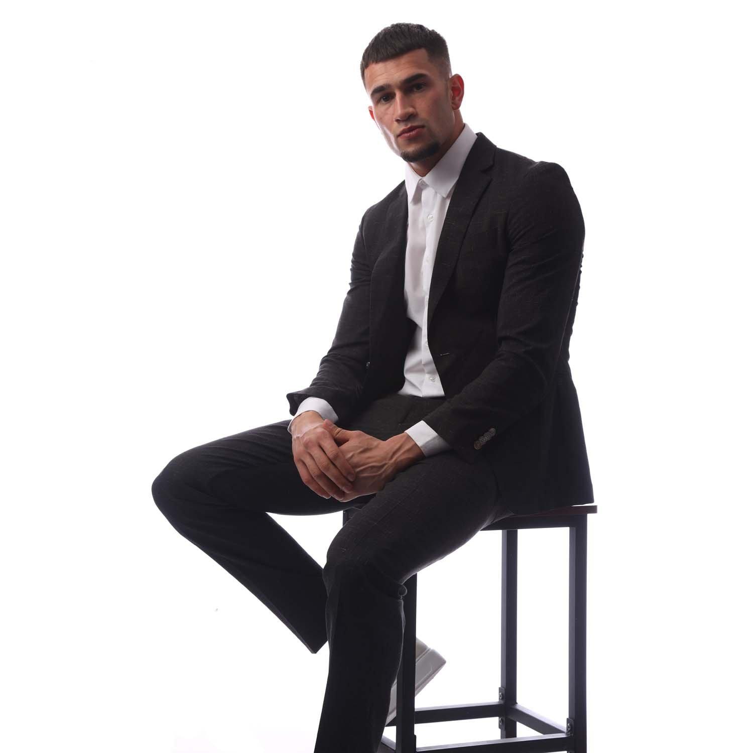 Black - Boss - Men's C Huge Suit - 4