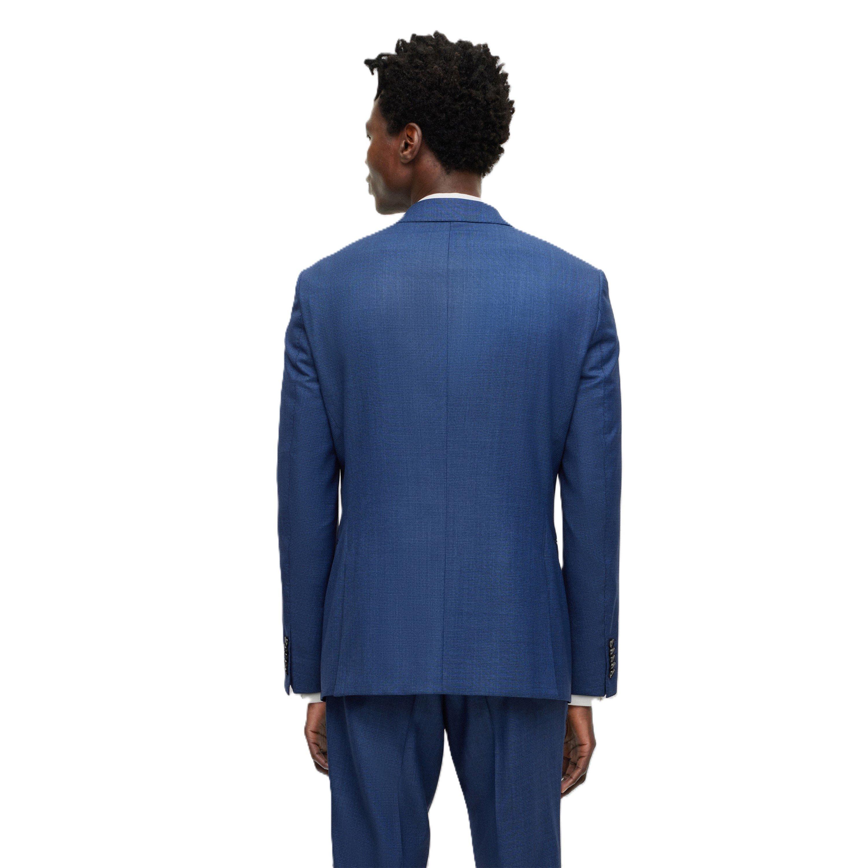 Dark Blue - Boss - Men's T-Harvers 3pcs Suit Set - 3
