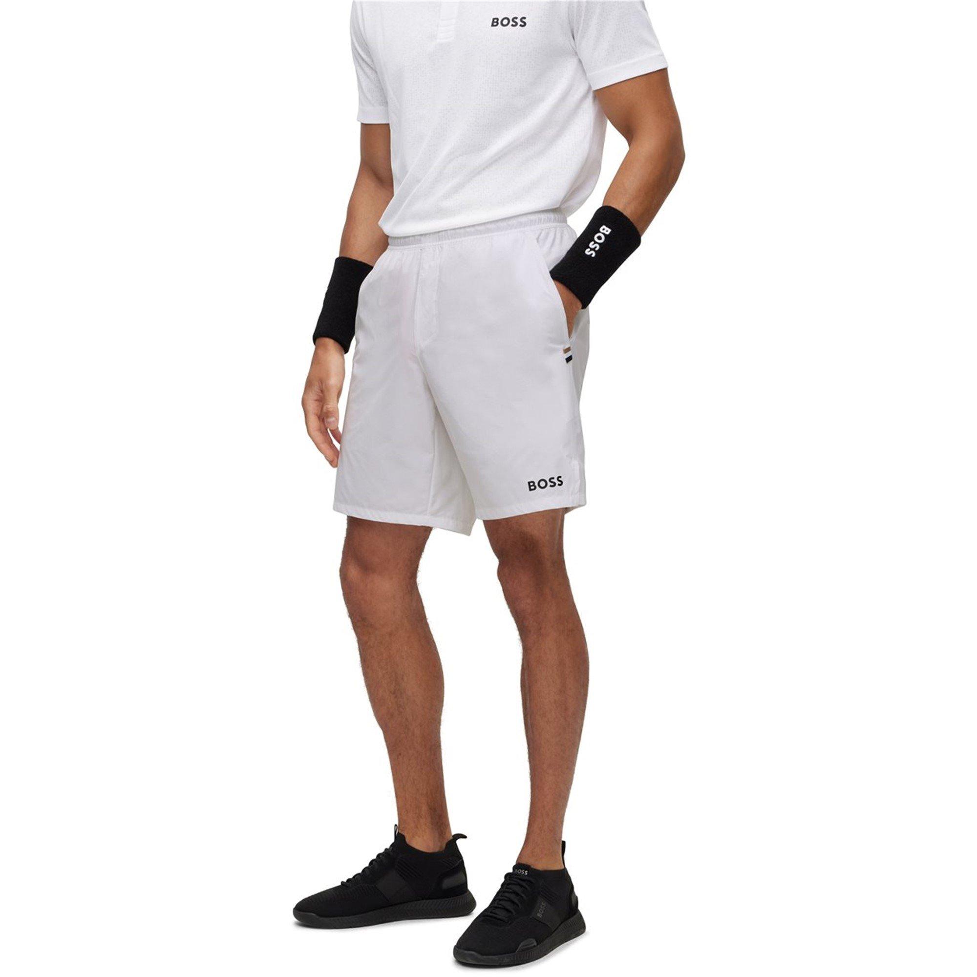 White 100 - Boss - Men's HBG Berrettini 5 Performance Shorts - 2