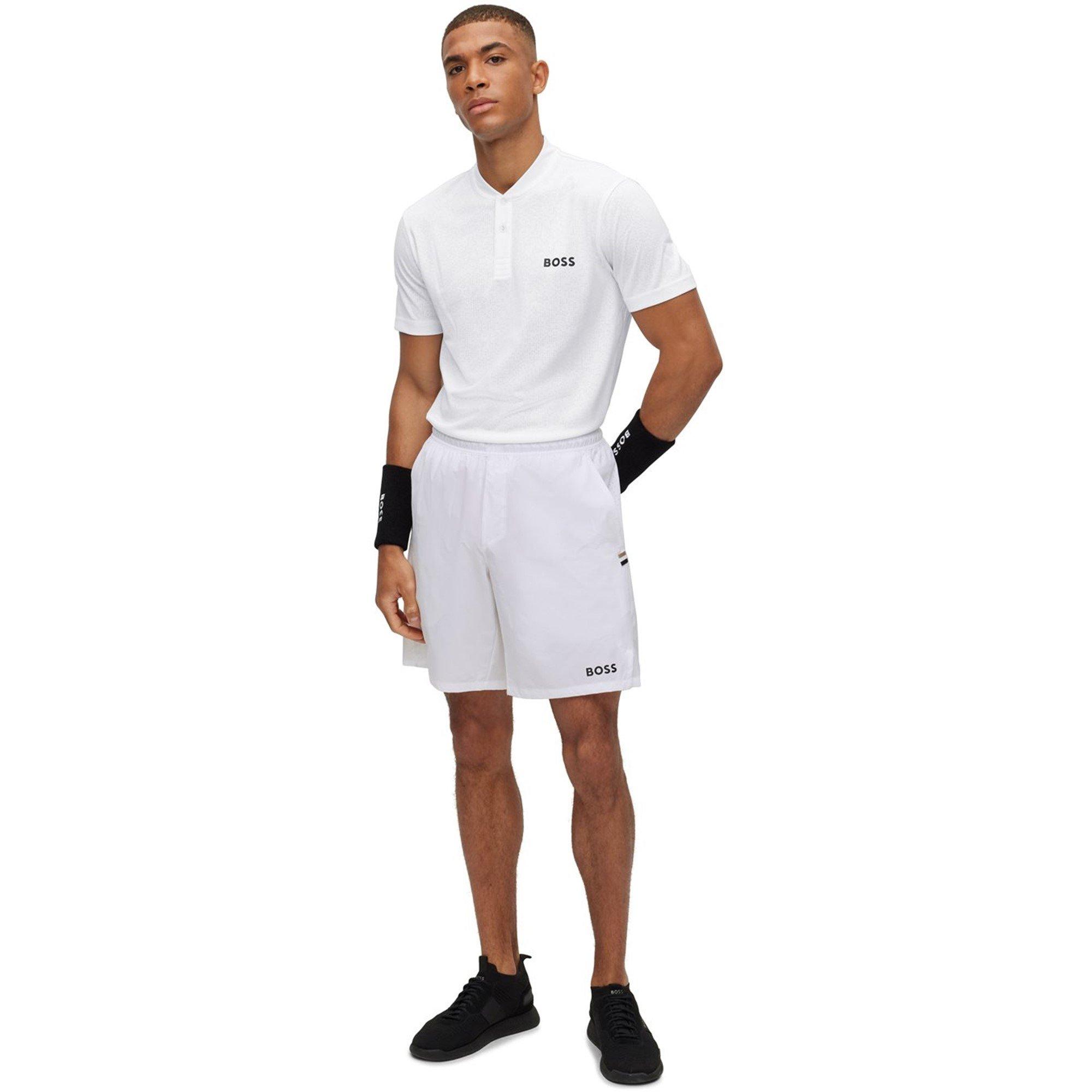 White 100 - Boss - Men's HBG Berrettini 5 Performance Shorts - 5