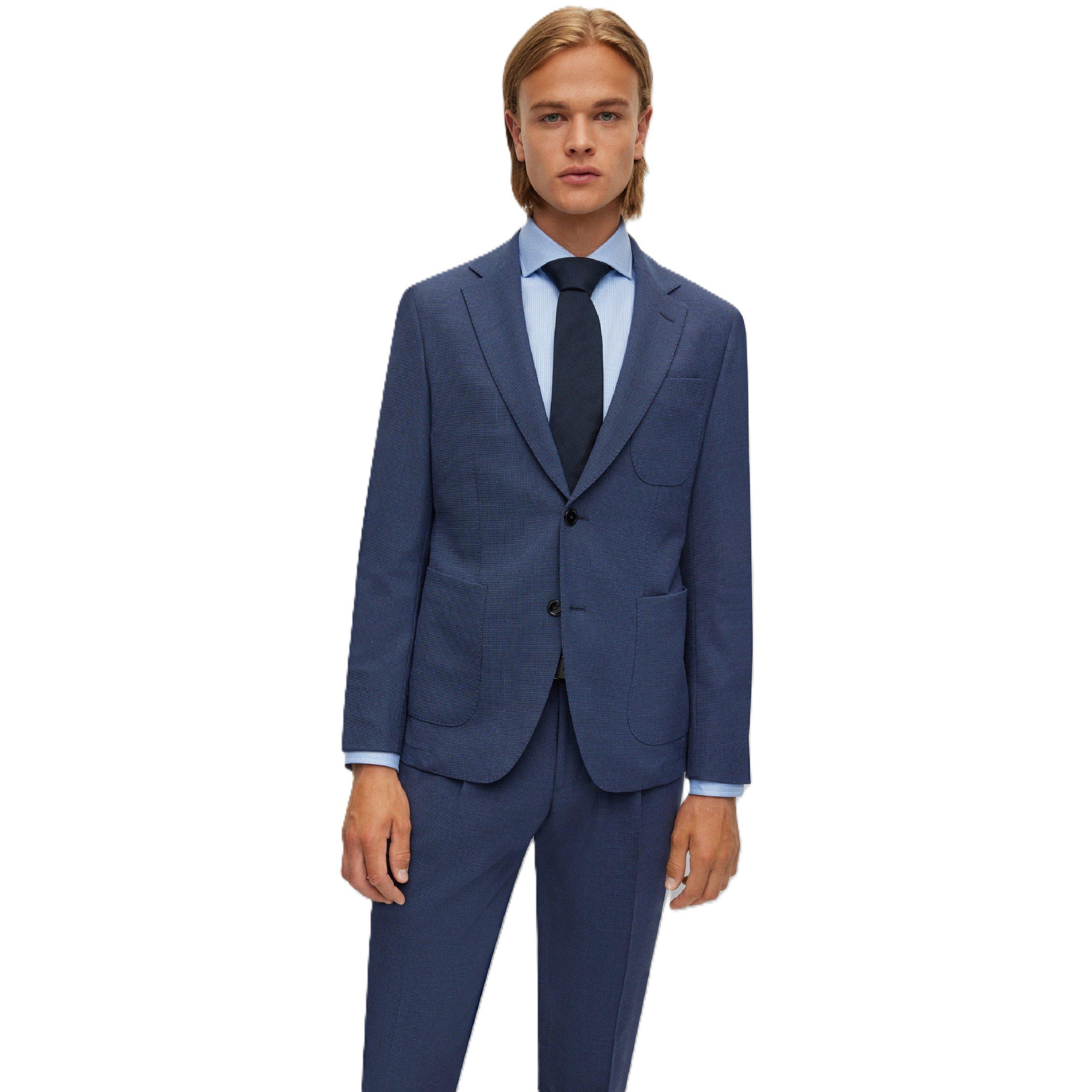 Dark Blue - Boss - Men's Heston Suit - 2