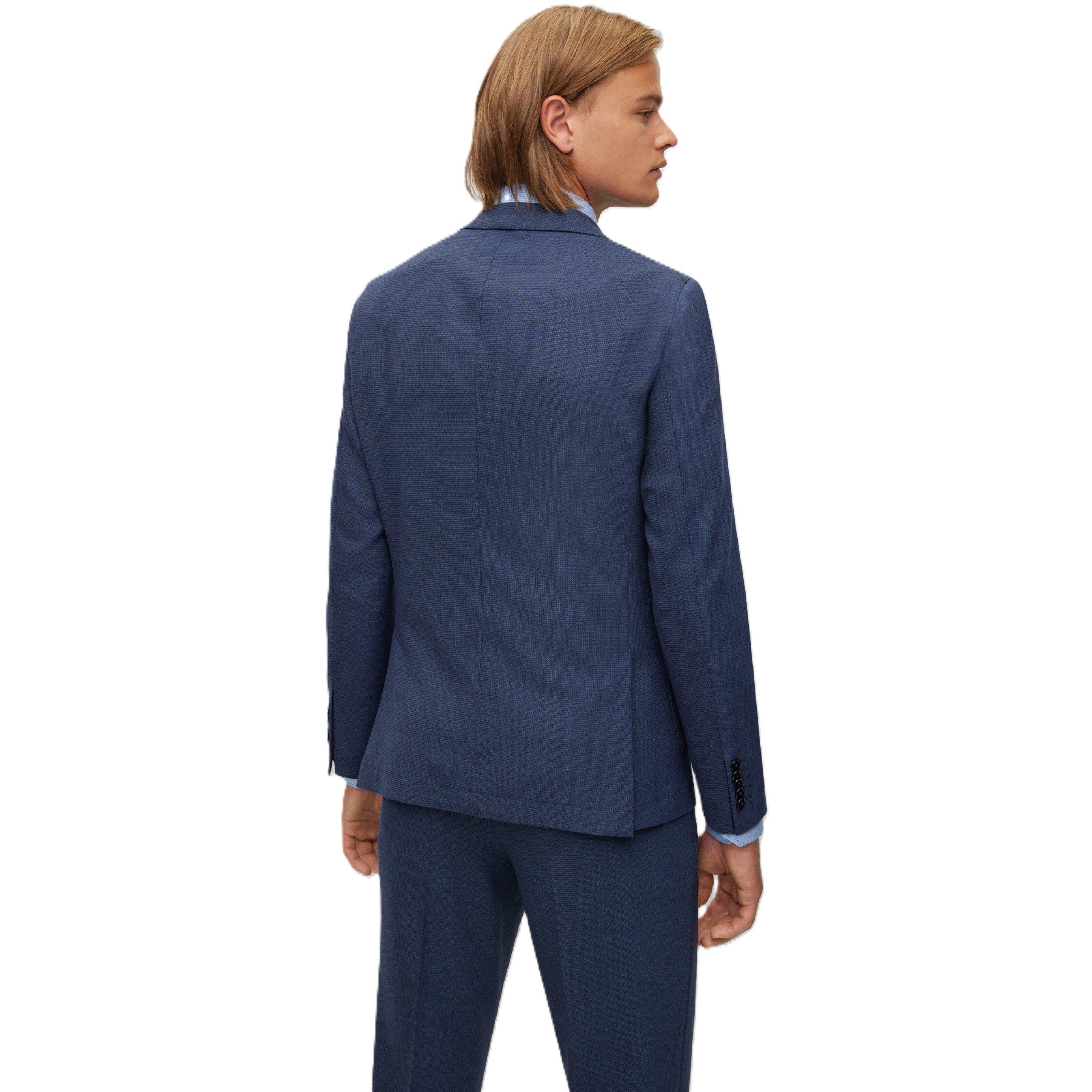 Dark Blue - Boss - Men's Heston Suit - 4