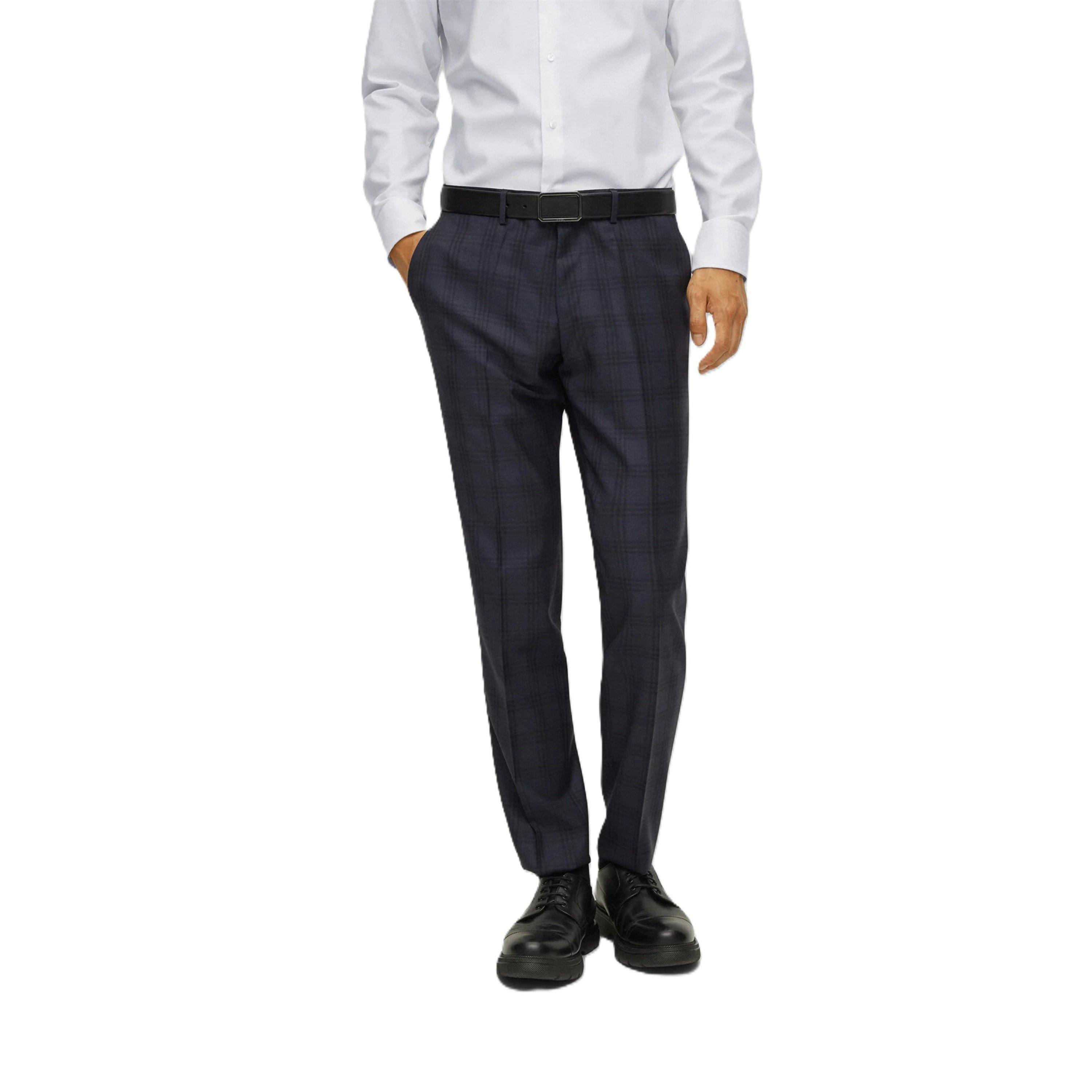 Dark Blue - Boss - Men's H-Reymond Suit - 2