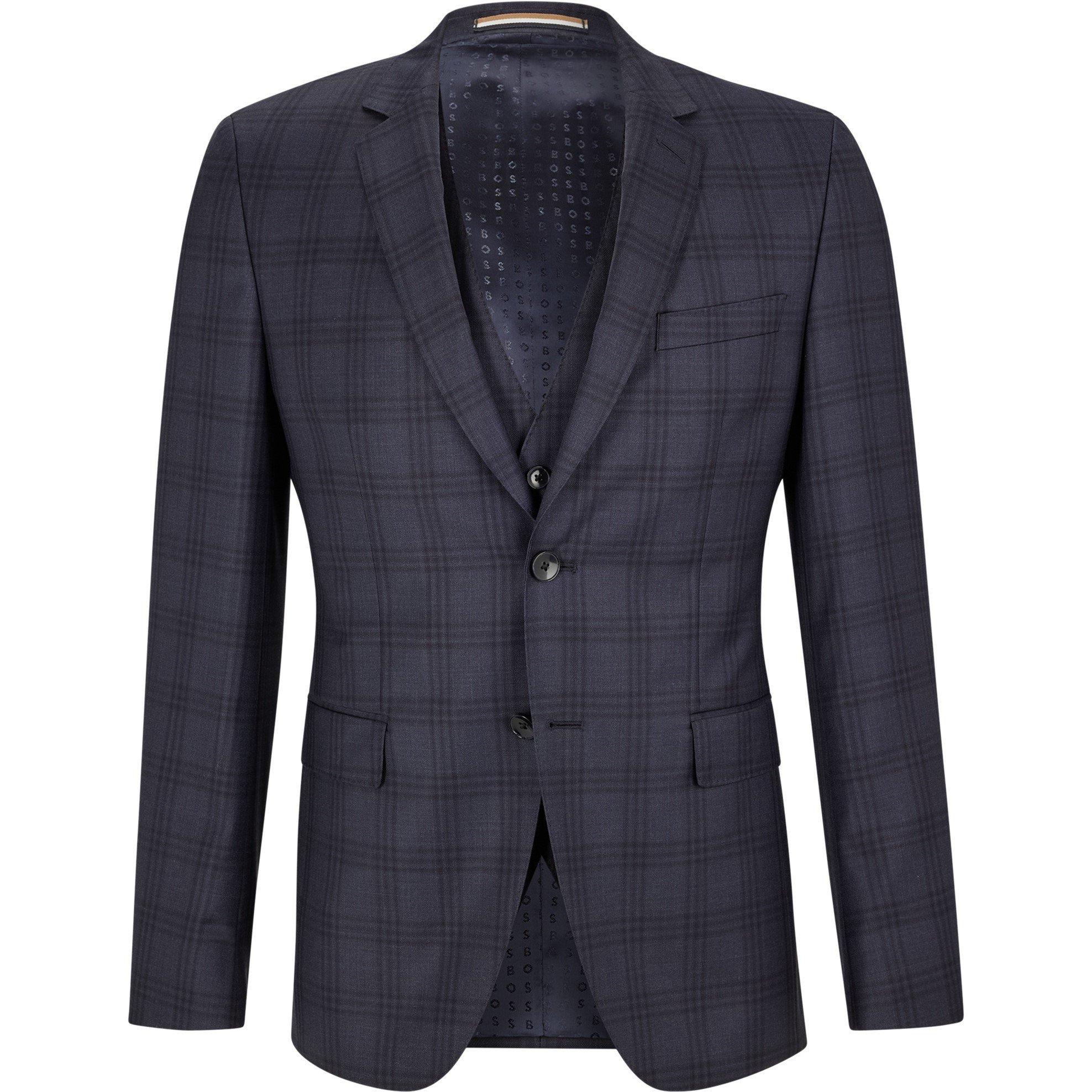 Dark Blue - Boss - Men's H-Reymond Suit - 3