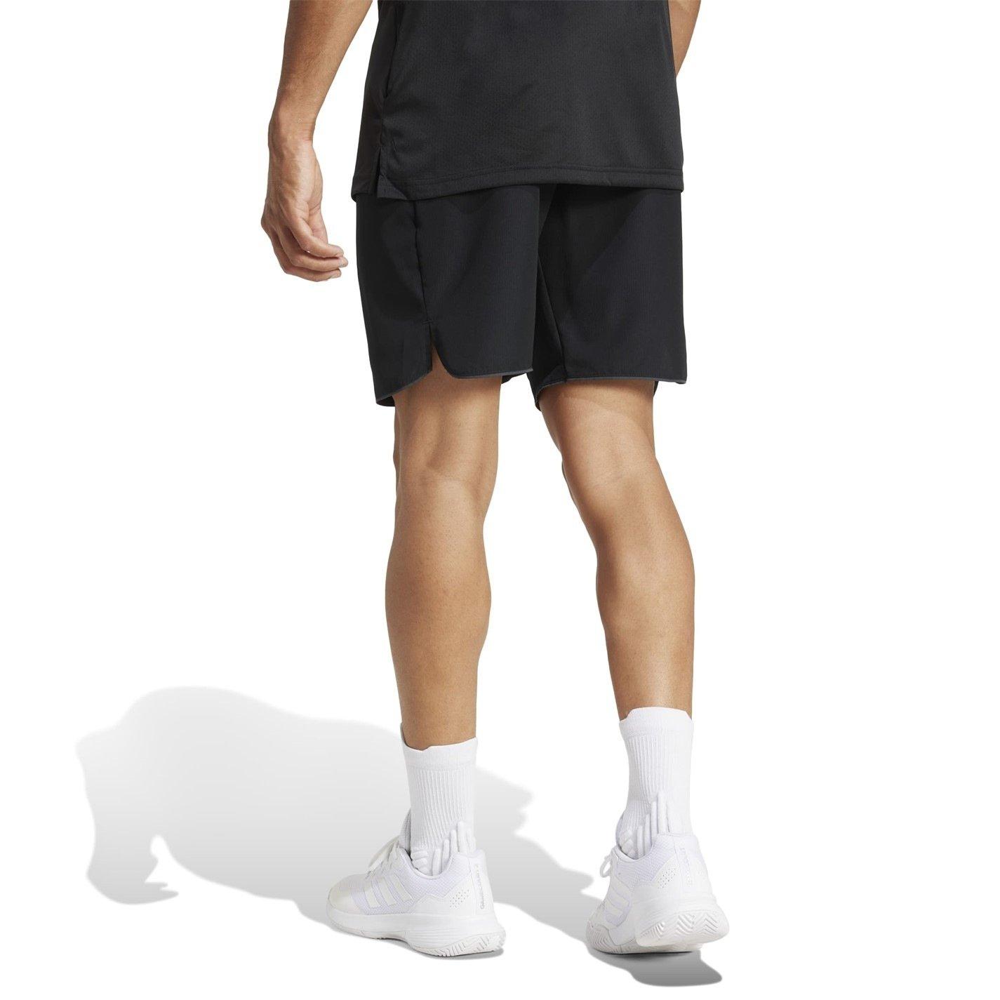Black - adidas - Club Tennis Climacool Mens Shorts - 4