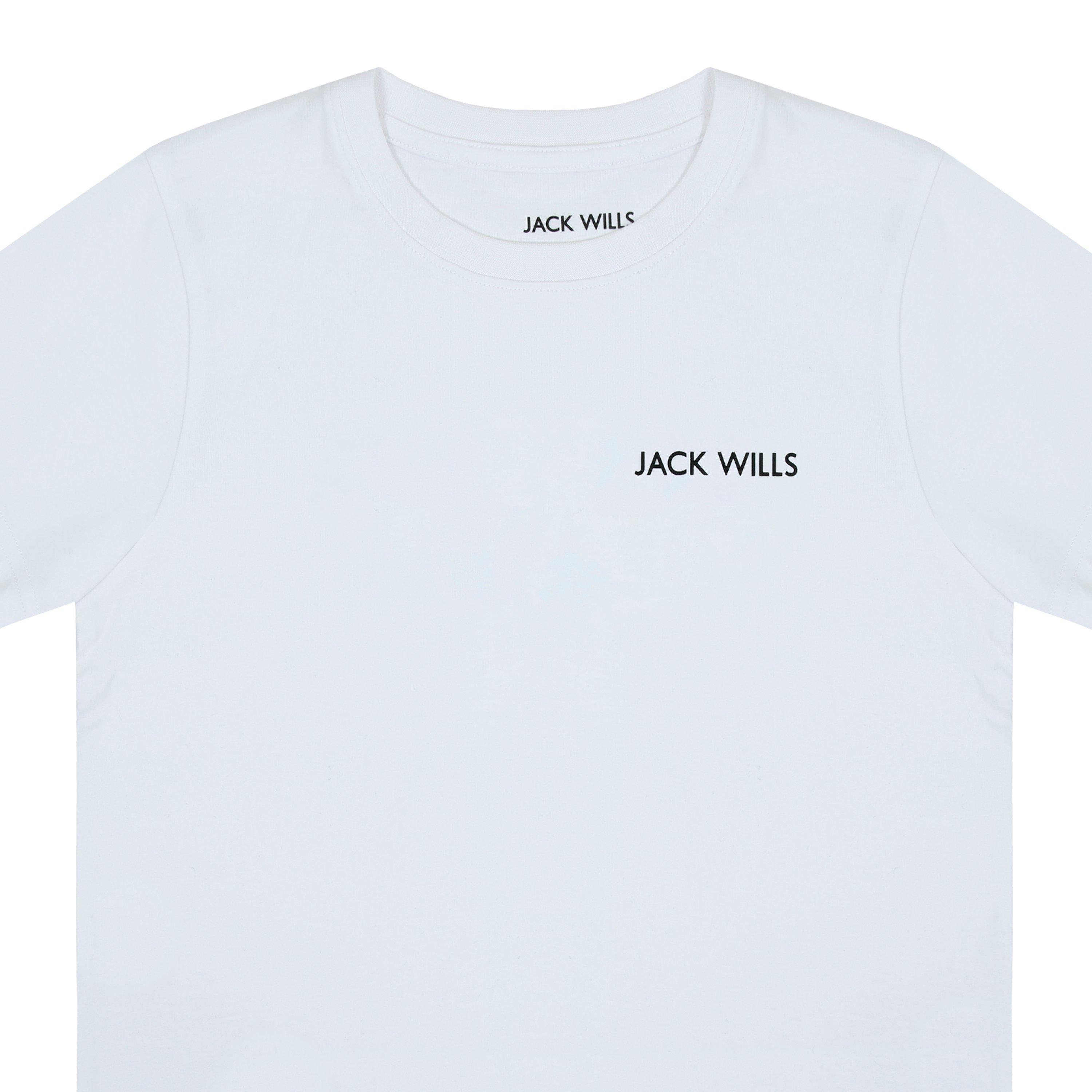 Bright White - Jack Wills - Sandleford T-shirt Juniors - 3