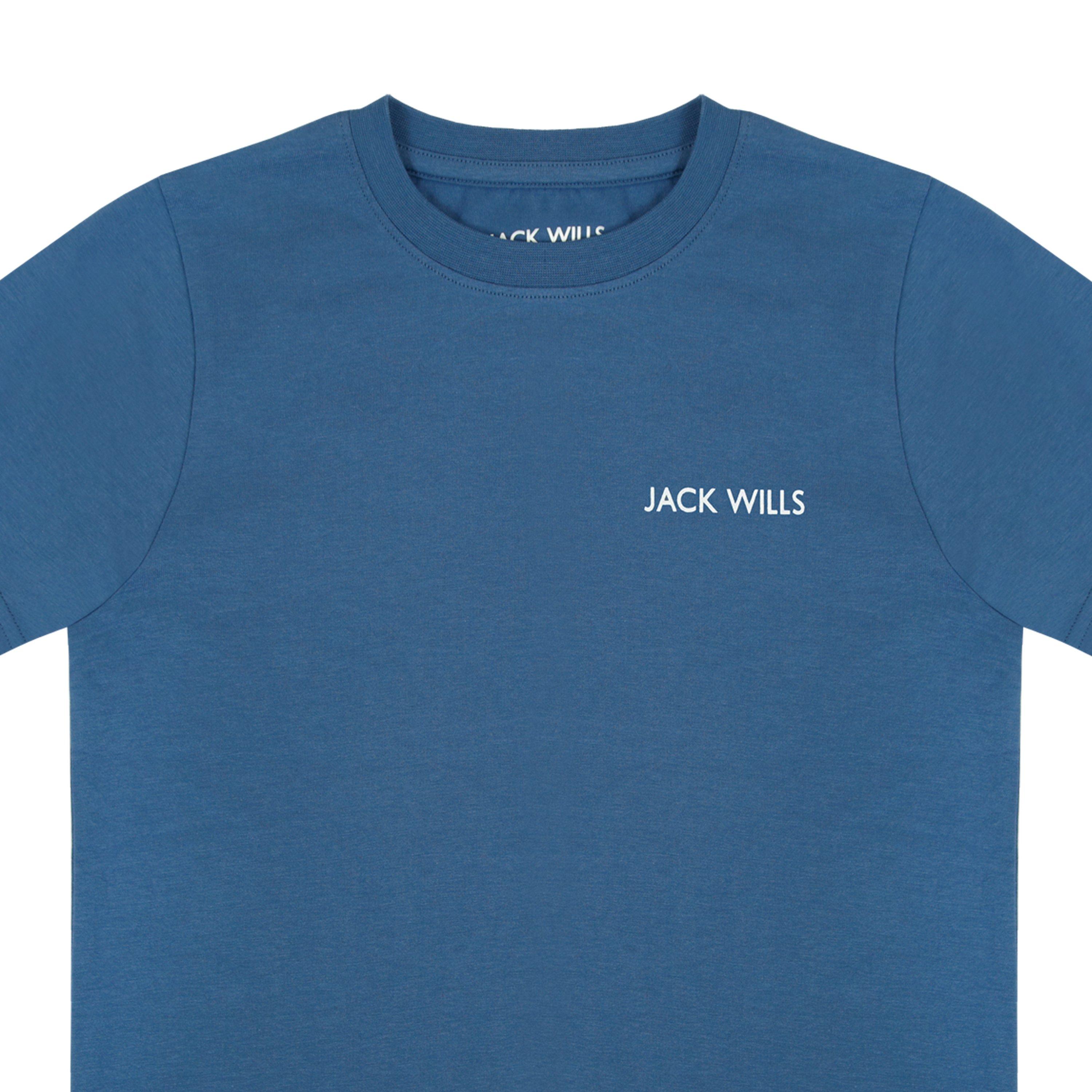 Deep Blue - Jack Wills - Sandleford T-shirt Juniors - 4