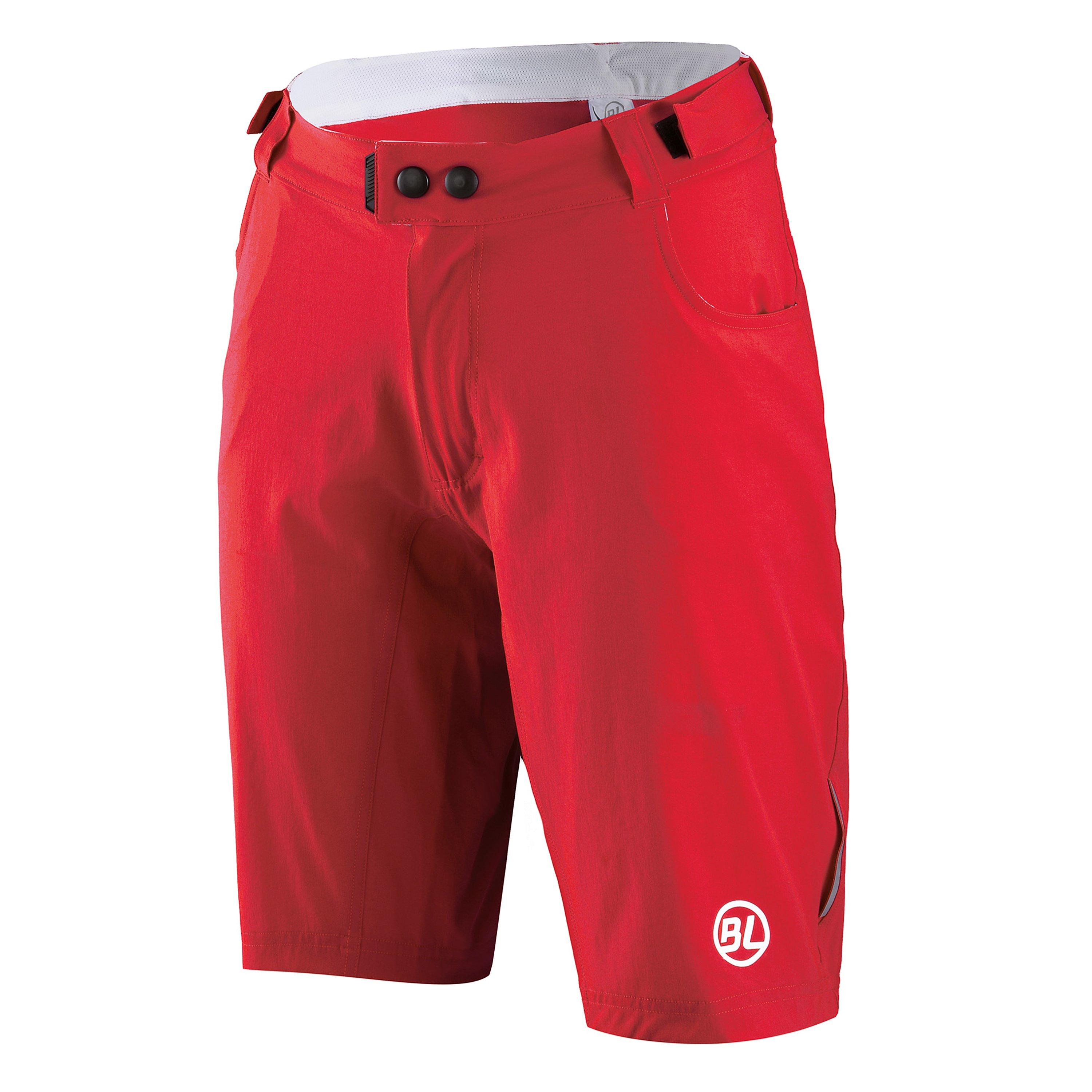 Red - Bicycle Line - Women's IMOLA Baggy MTB Shorts - 1