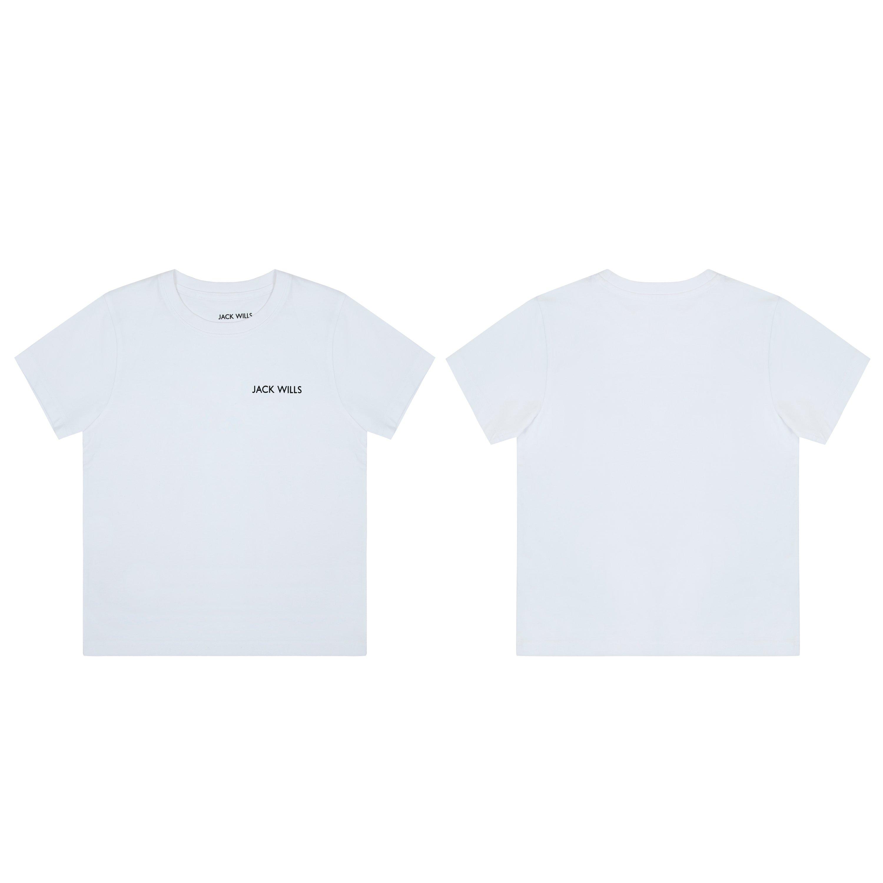 White - Jack Wills - Kids' JW Carnaby Regular Fit T-Shirt - 3