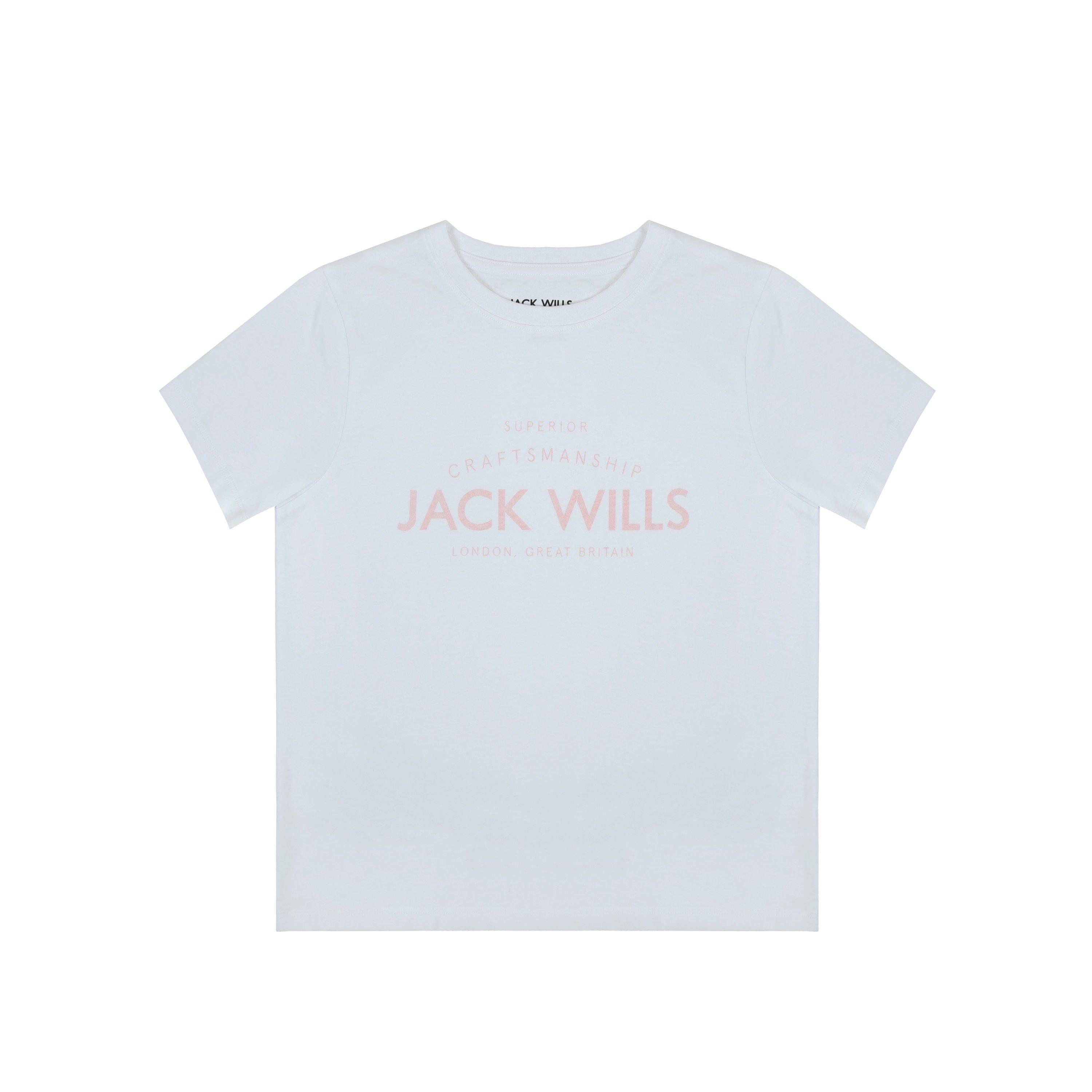 White - Jack Wills - Kids' Forstal Regular Fit T-Shirt - 1