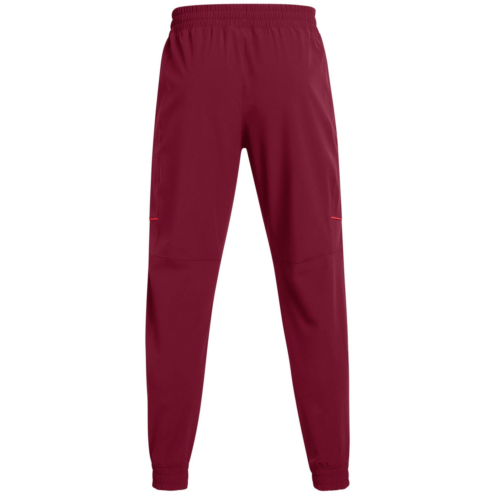 Red - Under Armour - Armour Ua Baseline Woven Pant Tracksuit Bottom Mens - 2