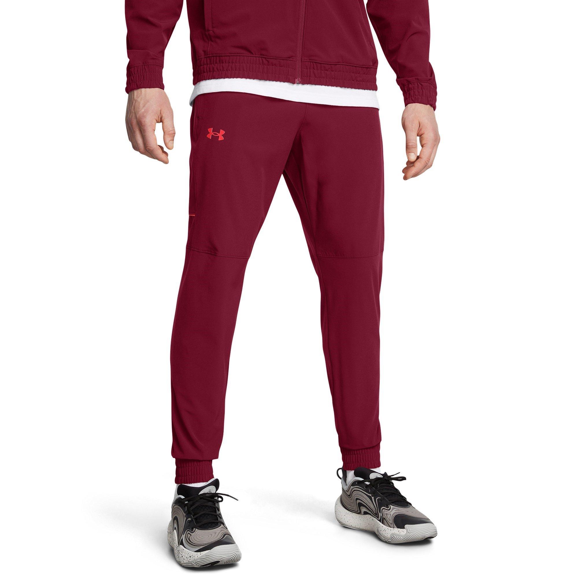 Red - Under Armour - Armour Ua Baseline Woven Pant Tracksuit Bottom Mens - 3