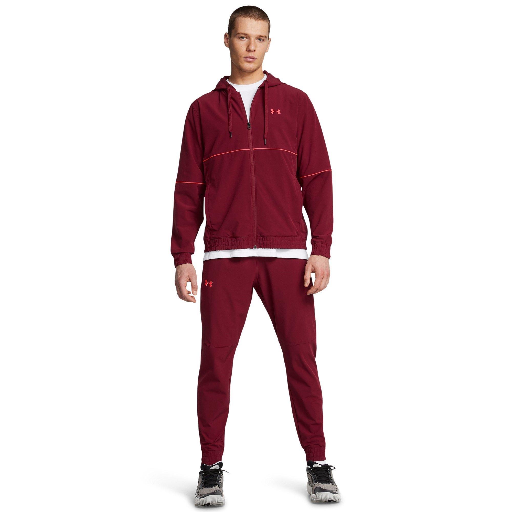 Red - Under Armour - Armour Ua Baseline Woven Pant Tracksuit Bottom Mens - 6