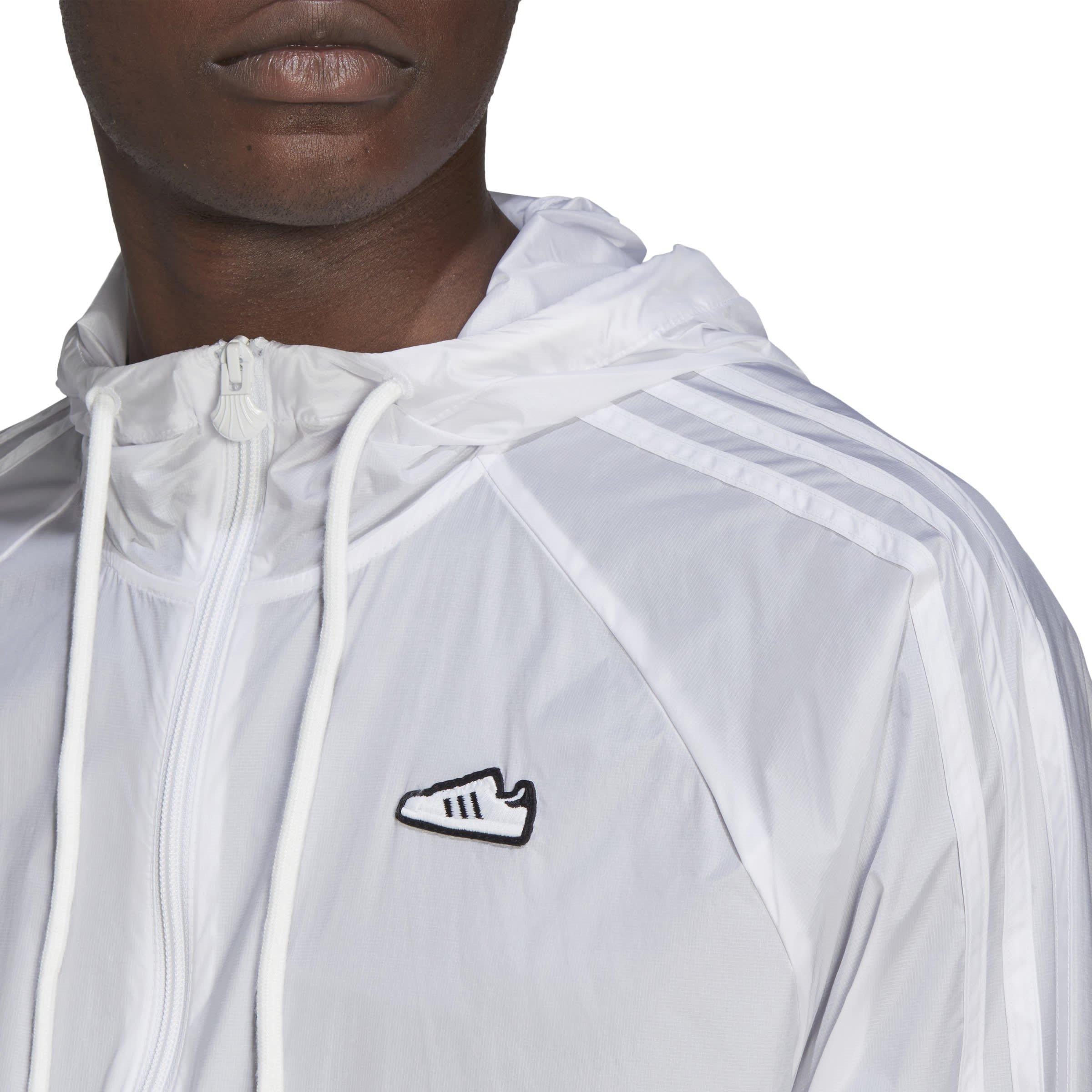 All white nike windbreaker online