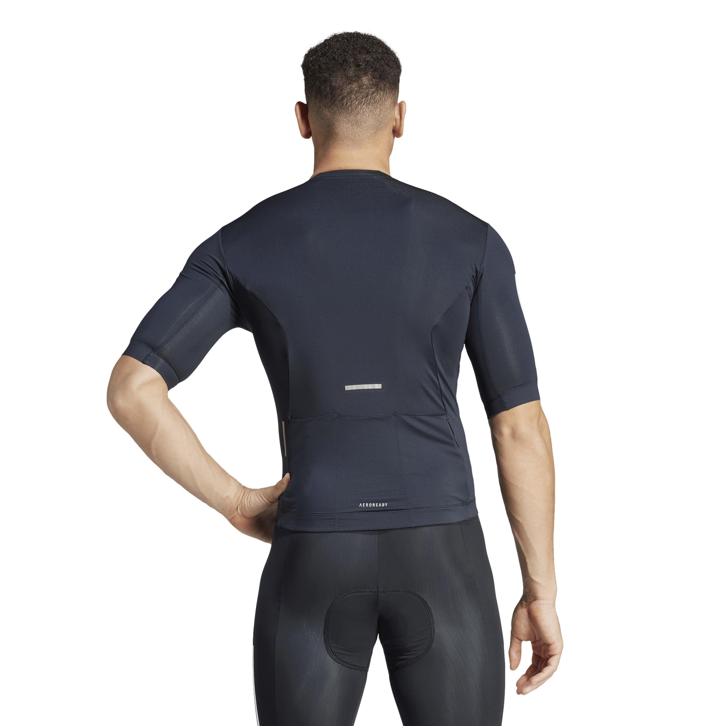 Preto - adidas - Temp Jsy M Cycling Jersey Mens - 3