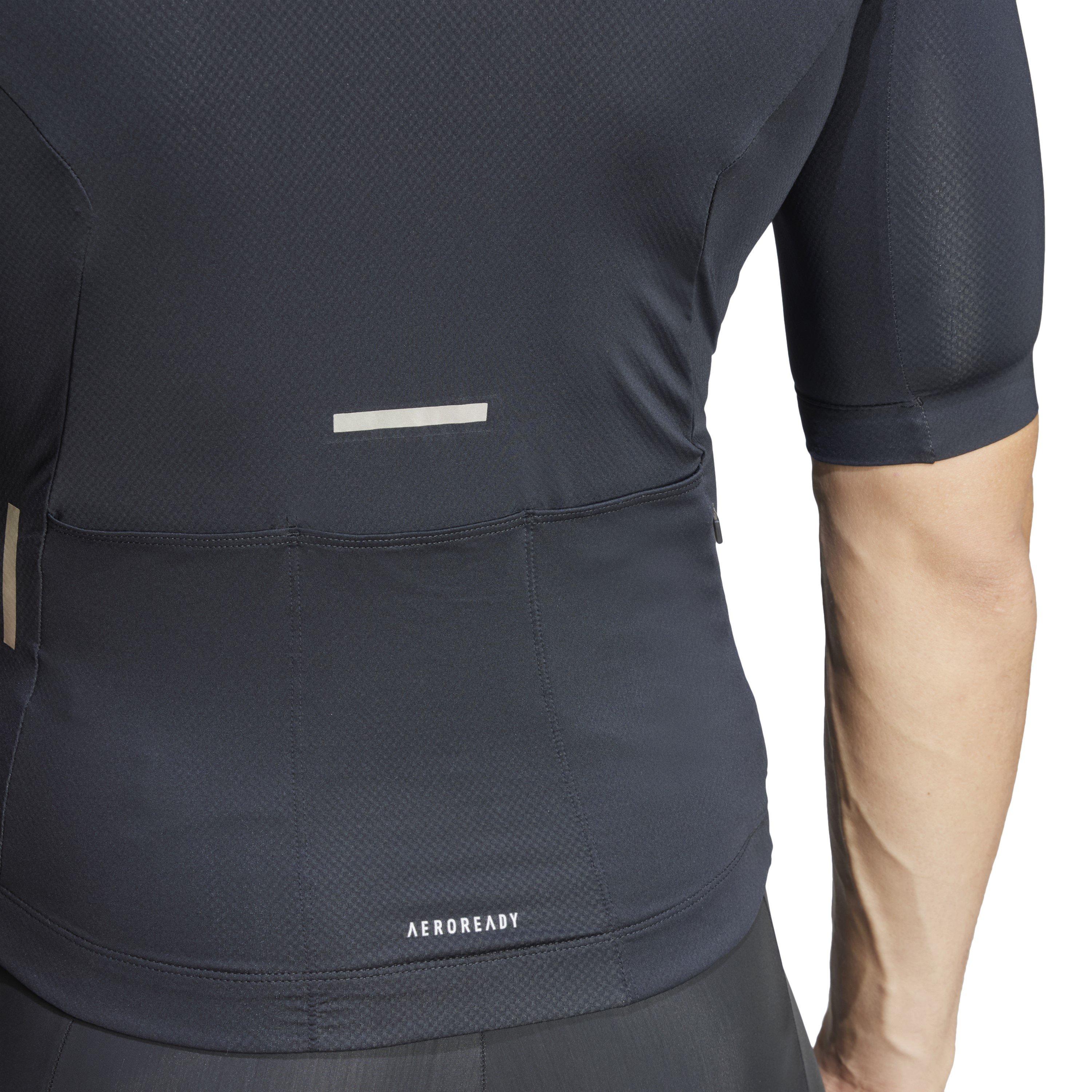 Preto - adidas - Temp Jsy M Cycling Jersey Mens - 5