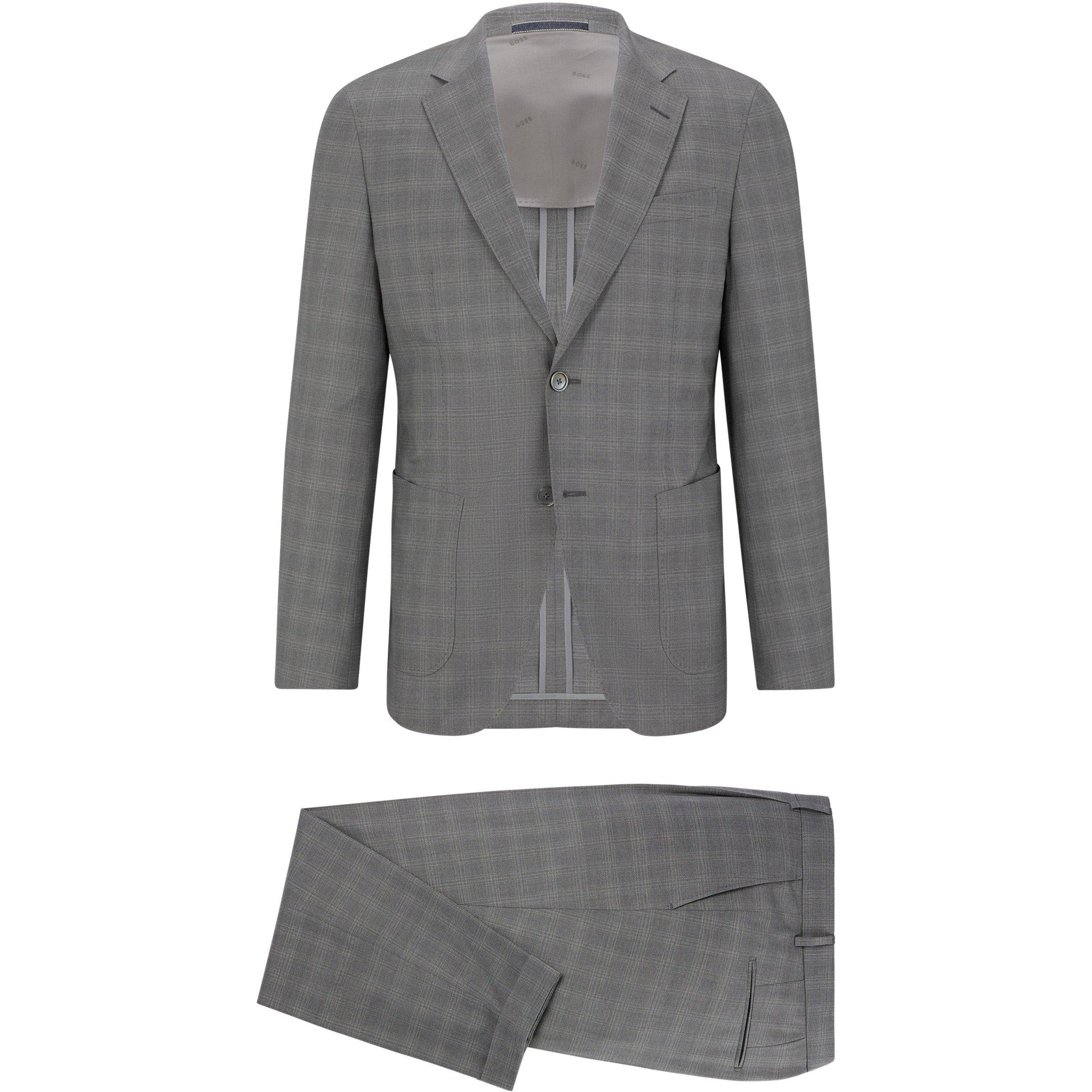 Boss Men's T Heston Suit - Medium Grey - 36 (46)