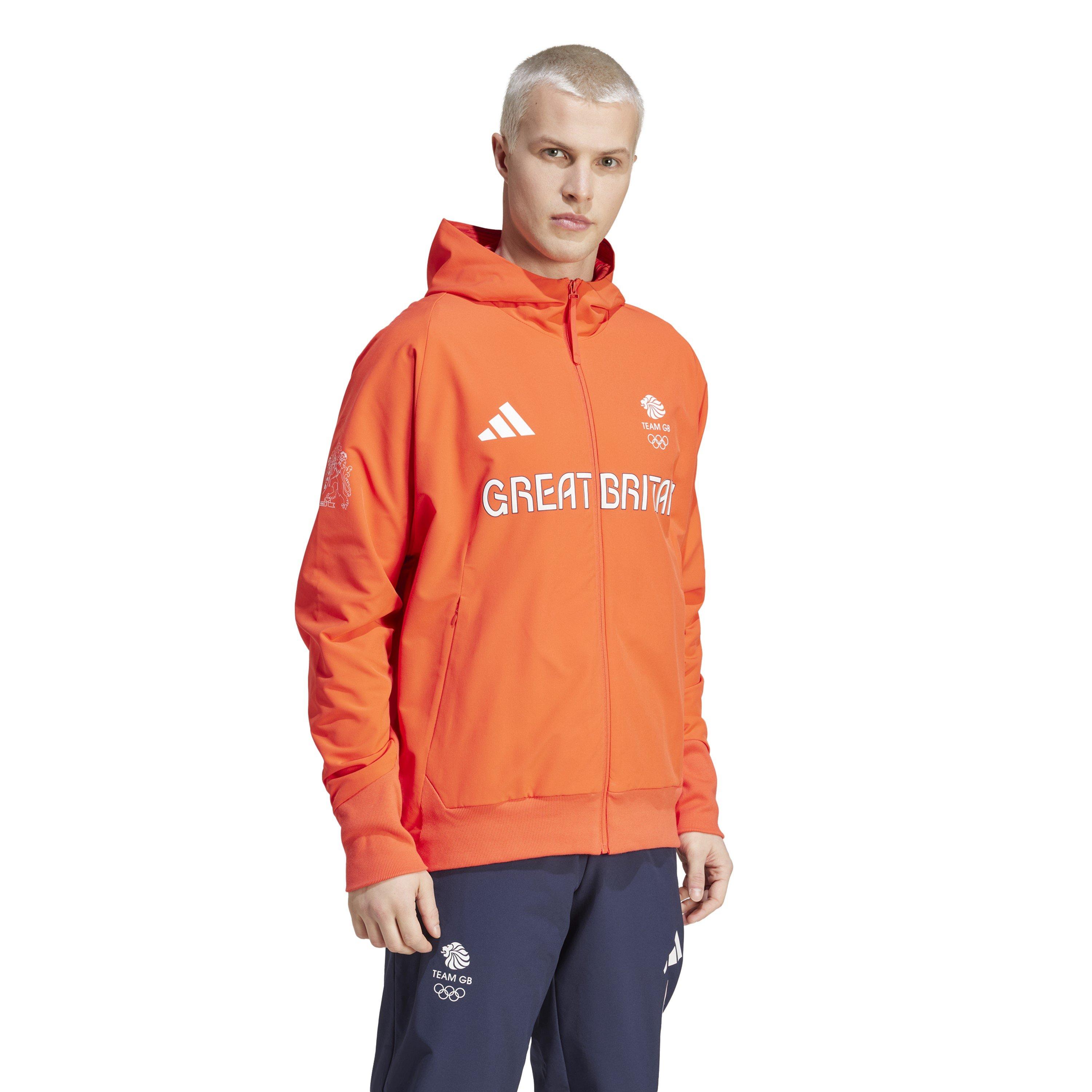 Rojo - adidas - Z.N.E. Pro Full Zip Performance Tracksuit Top - 6