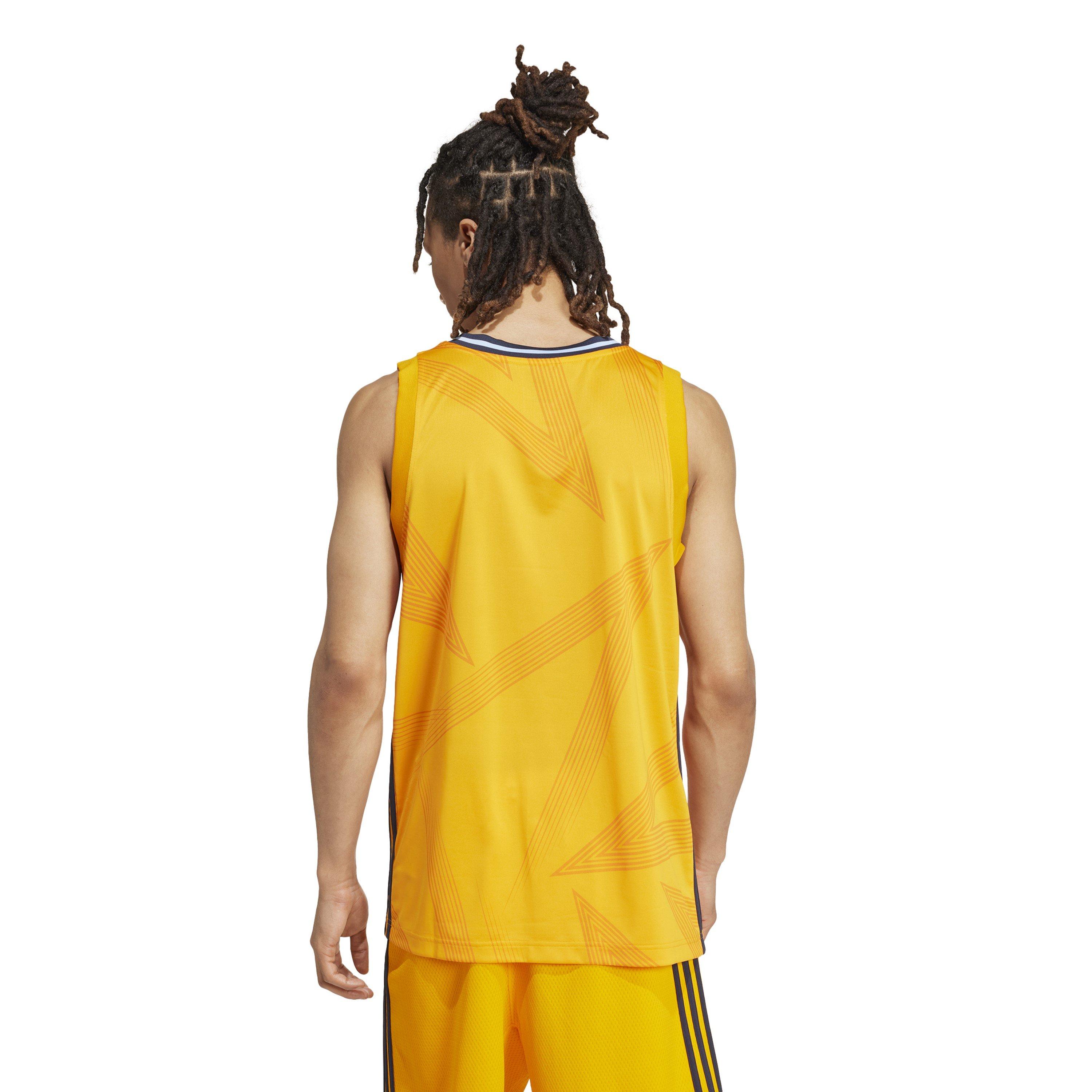 Oranje - adidas - Real Madrid 2024/25 Sleeveless Basketball Jersey - 3