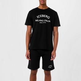 Iceberg T Shirt With Institutional Logo