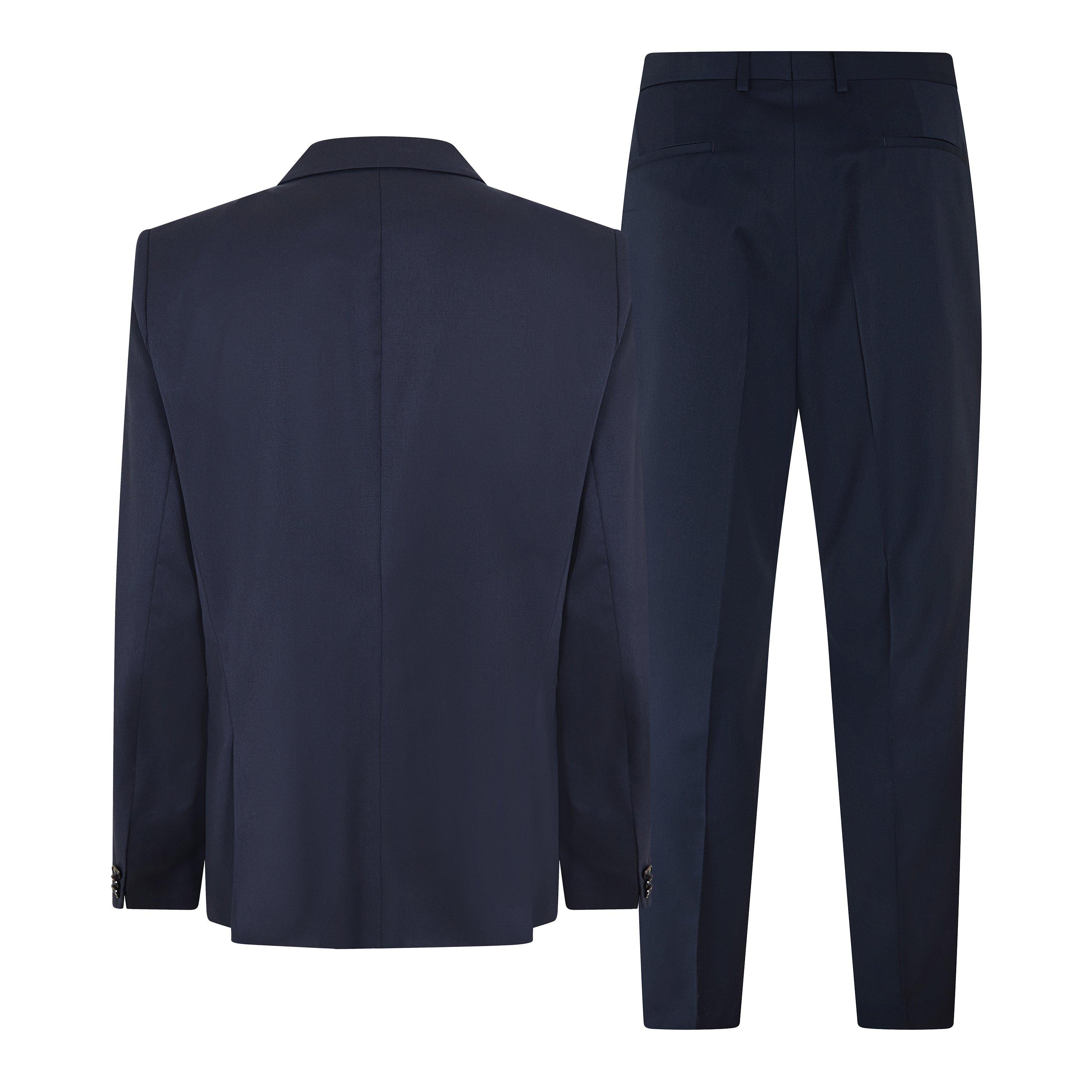 Dark Blue - Hugo - Men's Arti/Hesten212 Suit - 2