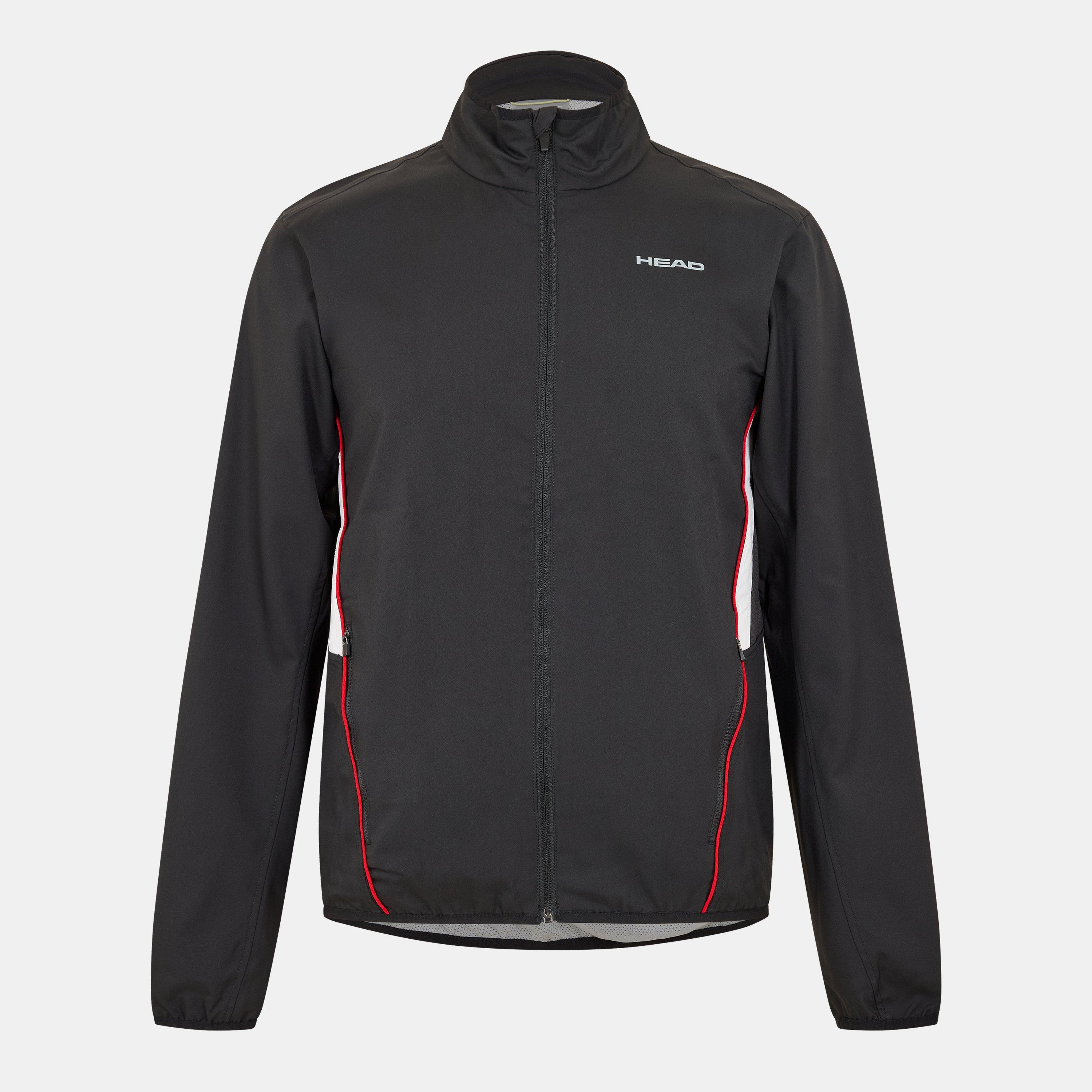 Black - HEAD - Men's Club Performance Tennis Jacket - 1