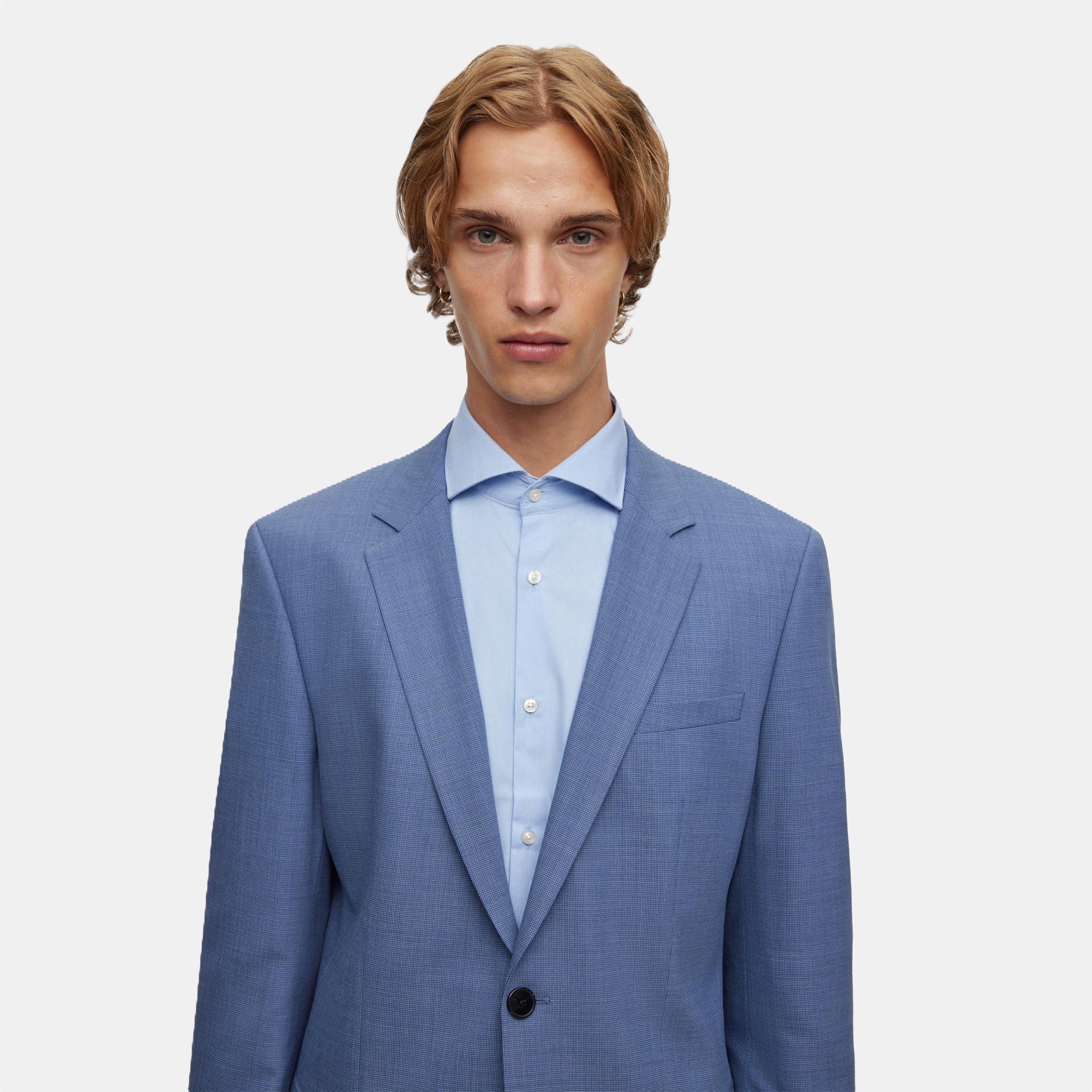 Blue - Hugo - Men's Henry/Getlin232x Suit - 2