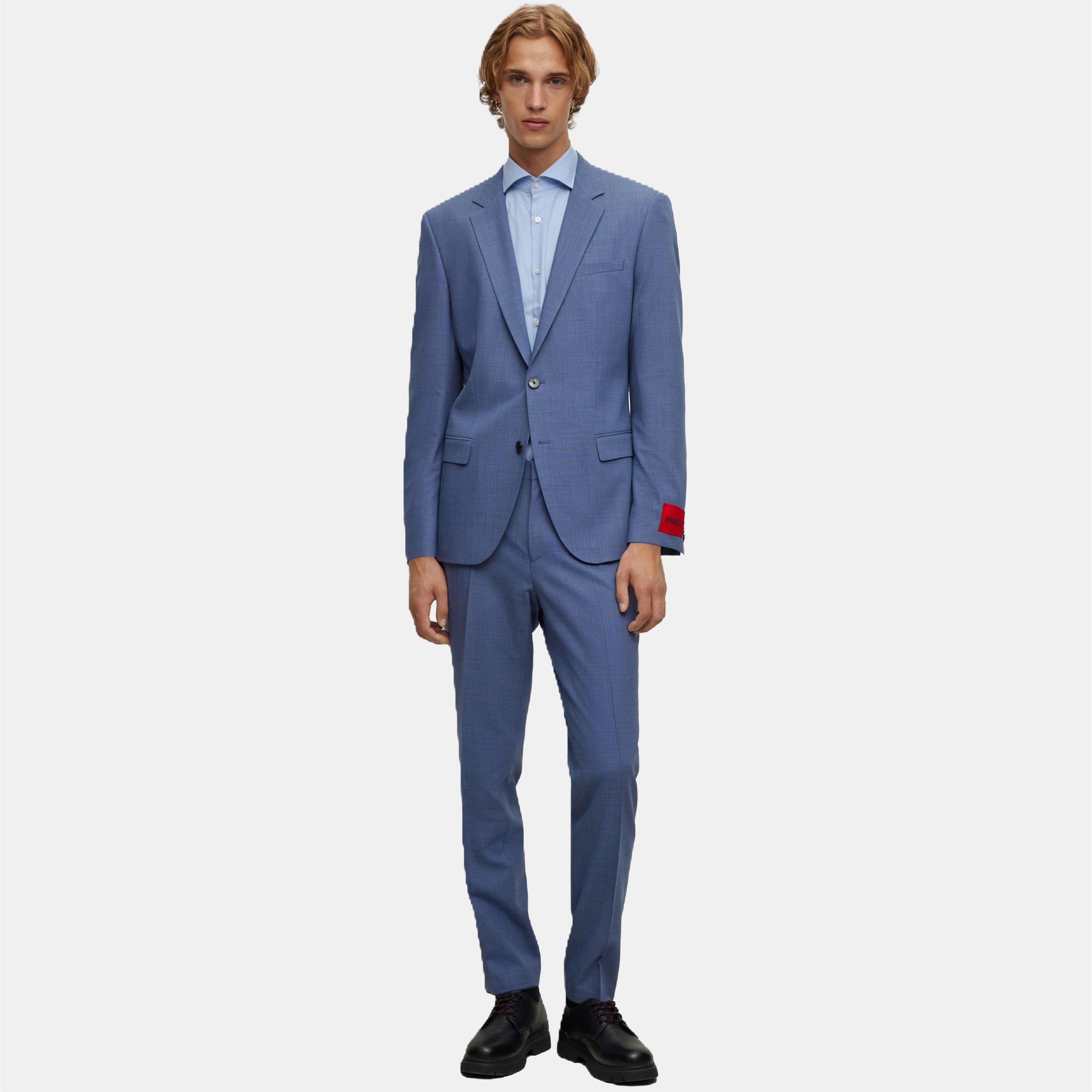 Blue - Hugo - Men's Henry/Getlin232x Suit - 4