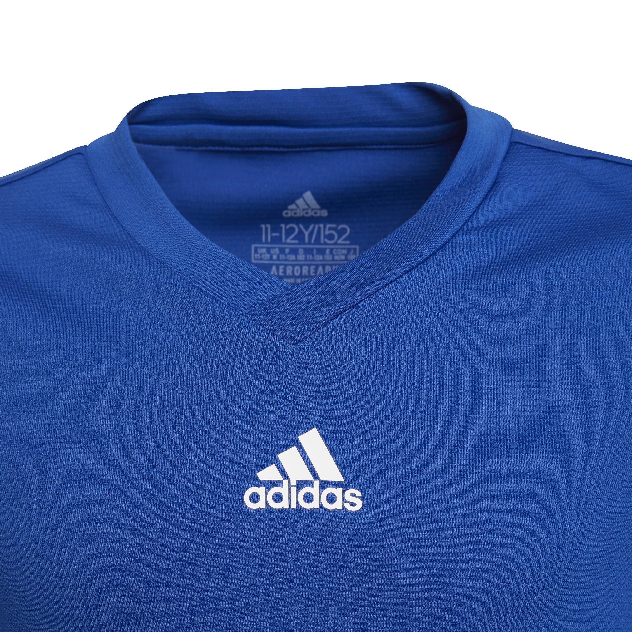 Königsblau - adidas - Team Base Tee Juniors - 3
