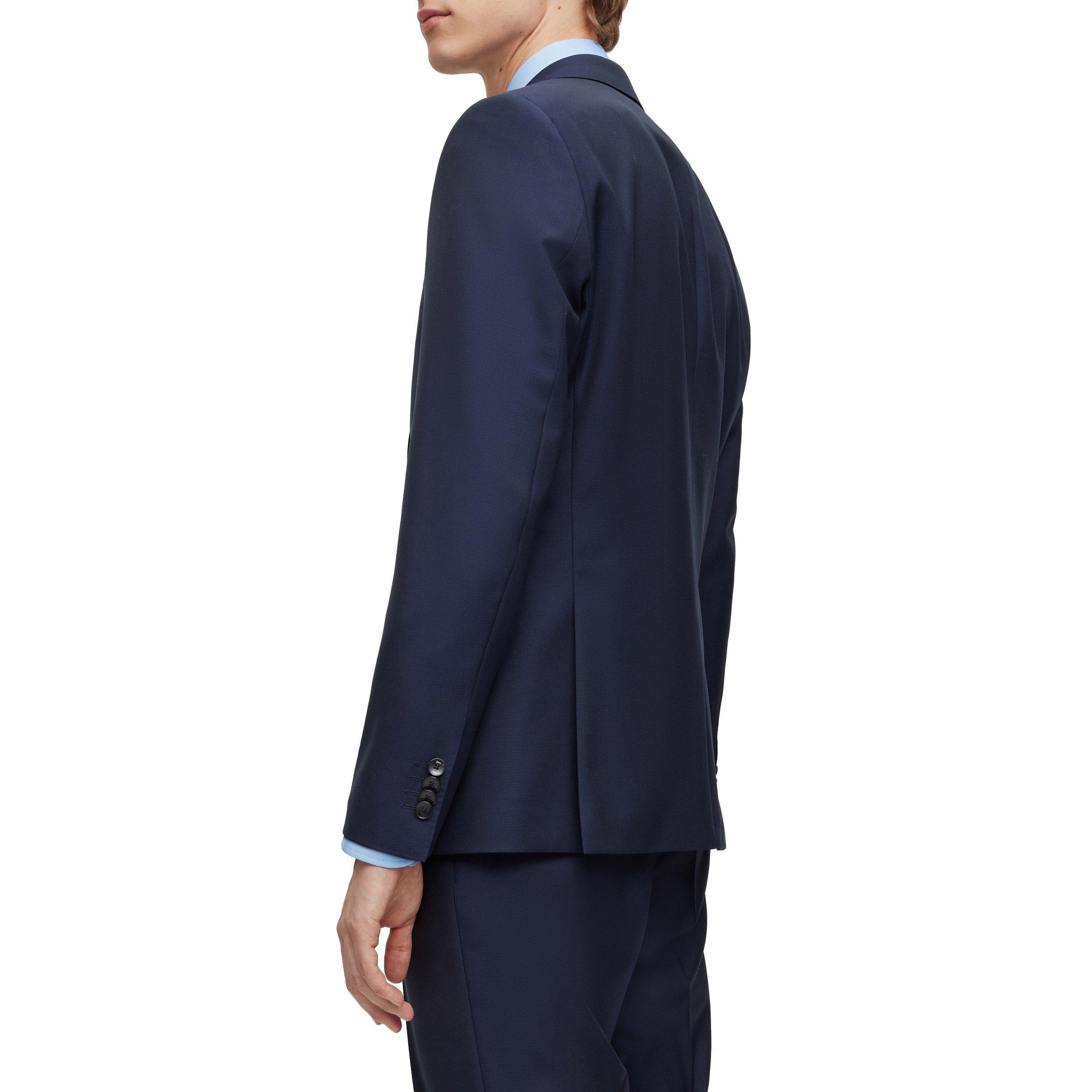 Blue - Boss - Men's H Huge Suit - 3