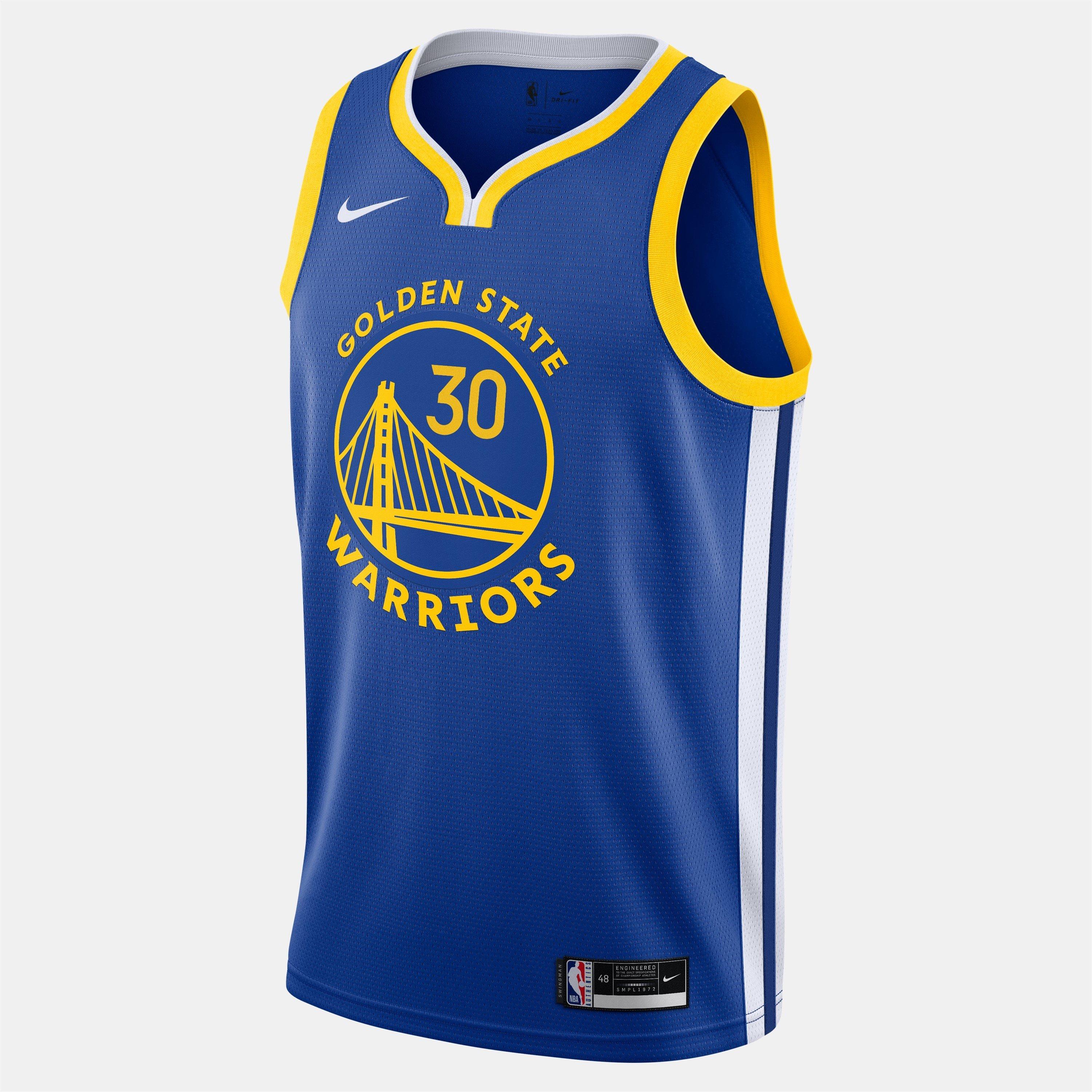 Rush Blue - Nike - Golden State Warriors Jersey 25/26 Kids - 1