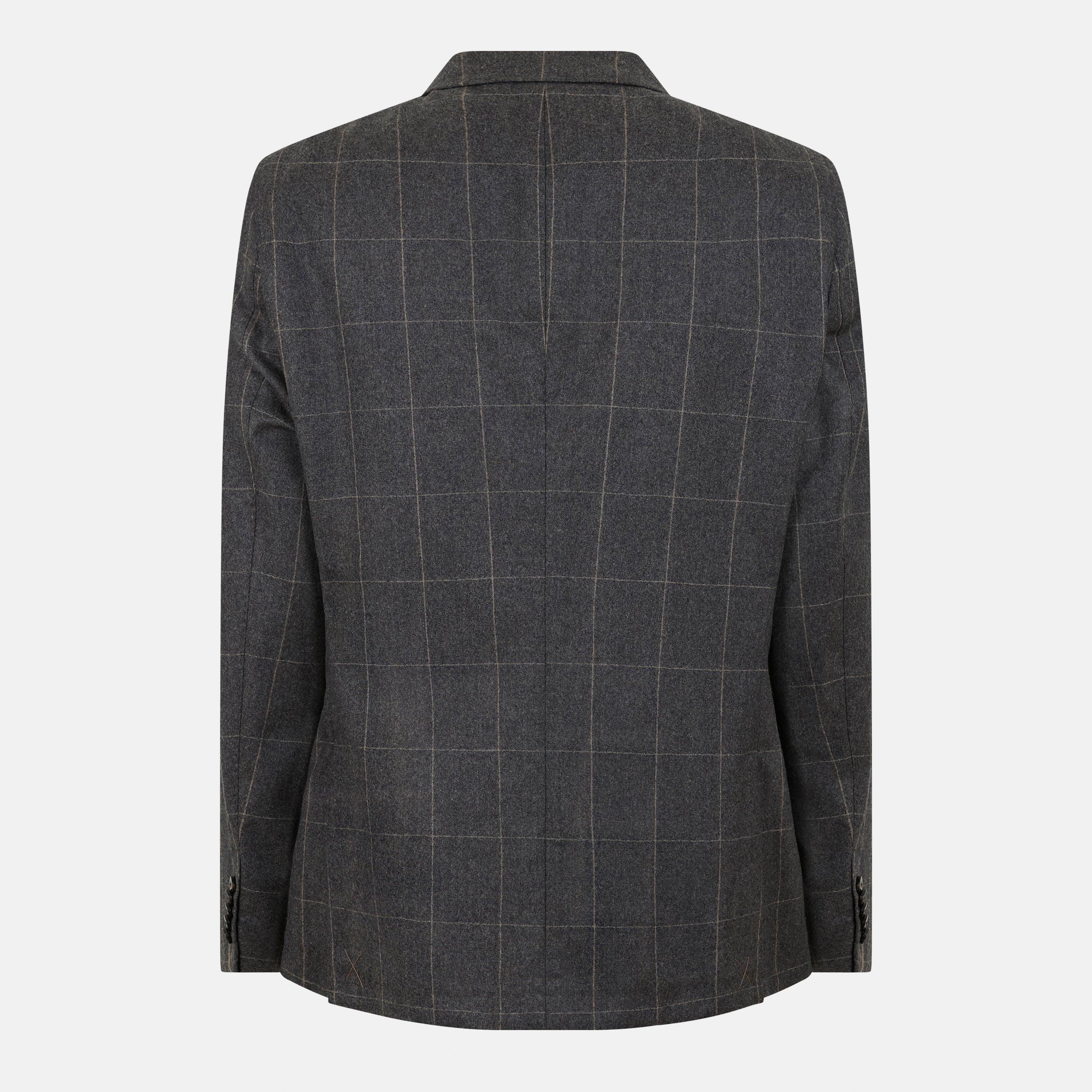 Grey - Boss - Men's Heston Pcs Double Breasted Suit - 2