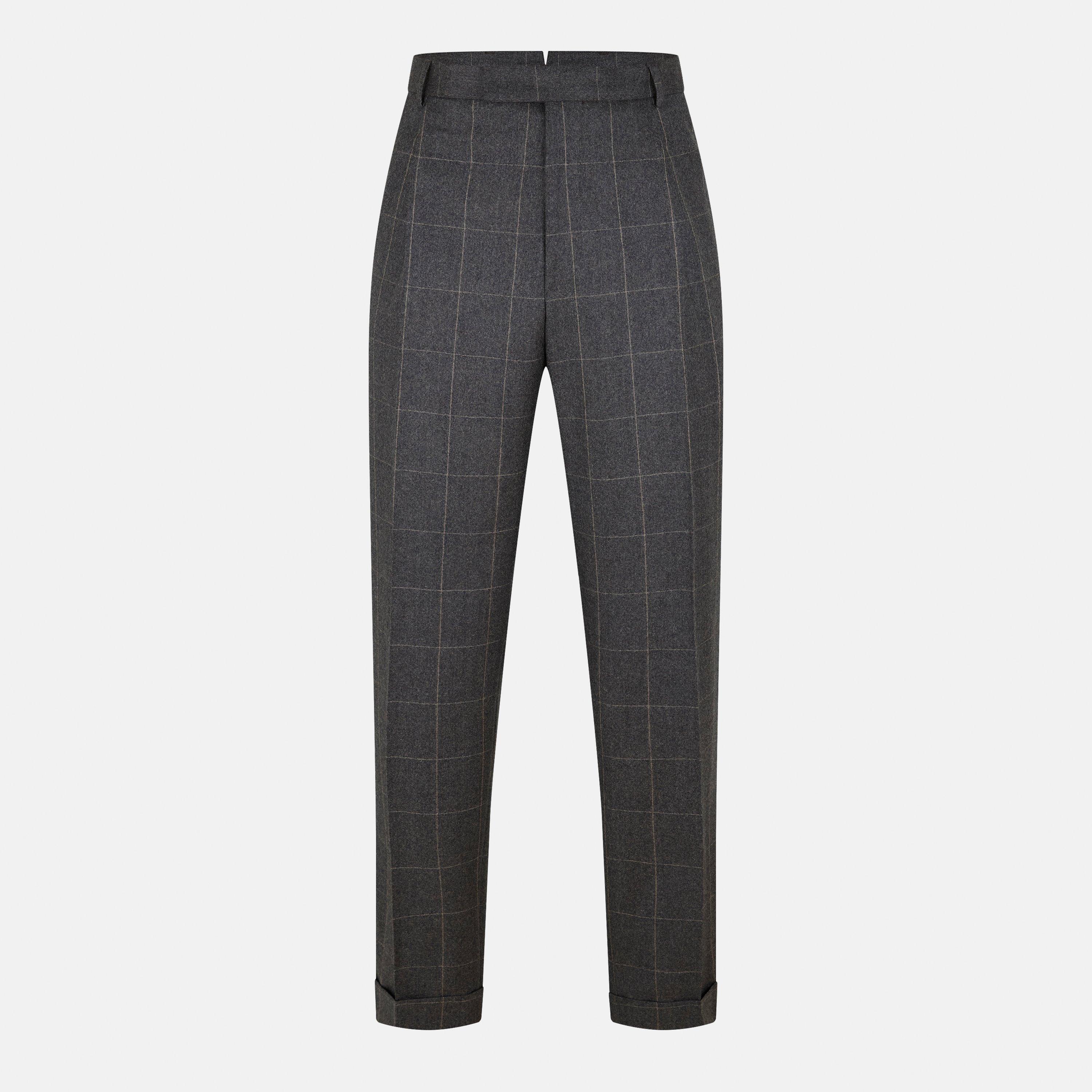 Grey - Boss - Men's Heston Pcs Double Breasted Suit - 5