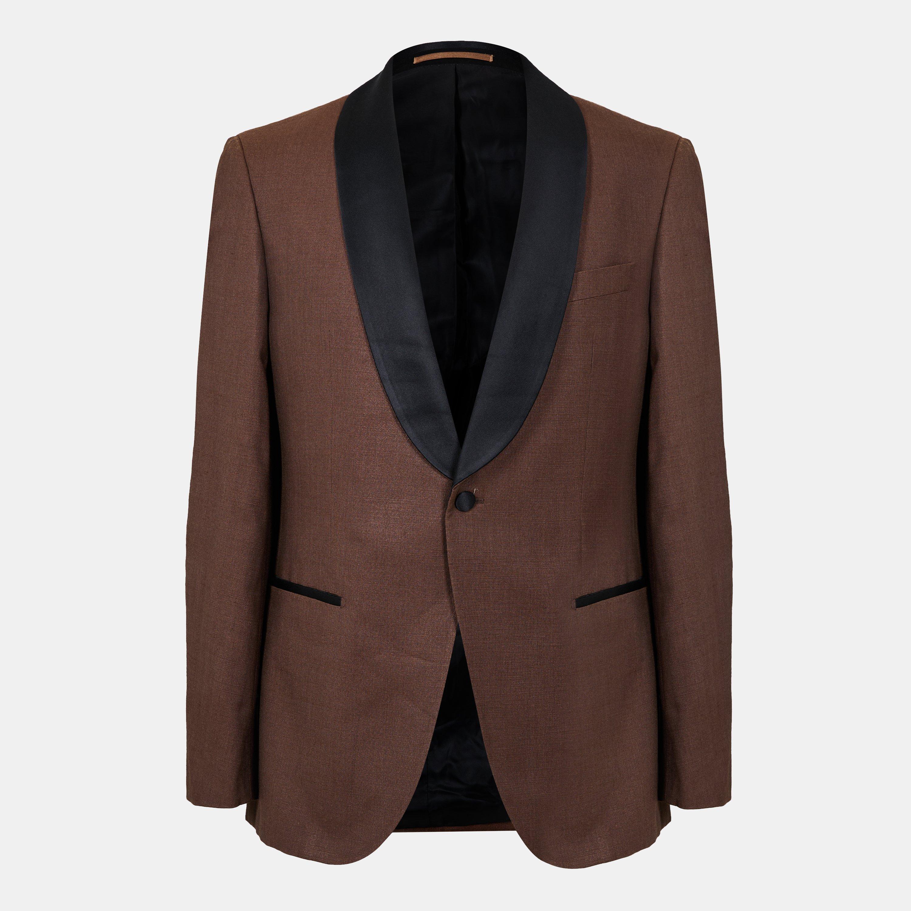 Beige - Boss - Men's Harvers Tuxedo Suit - 1