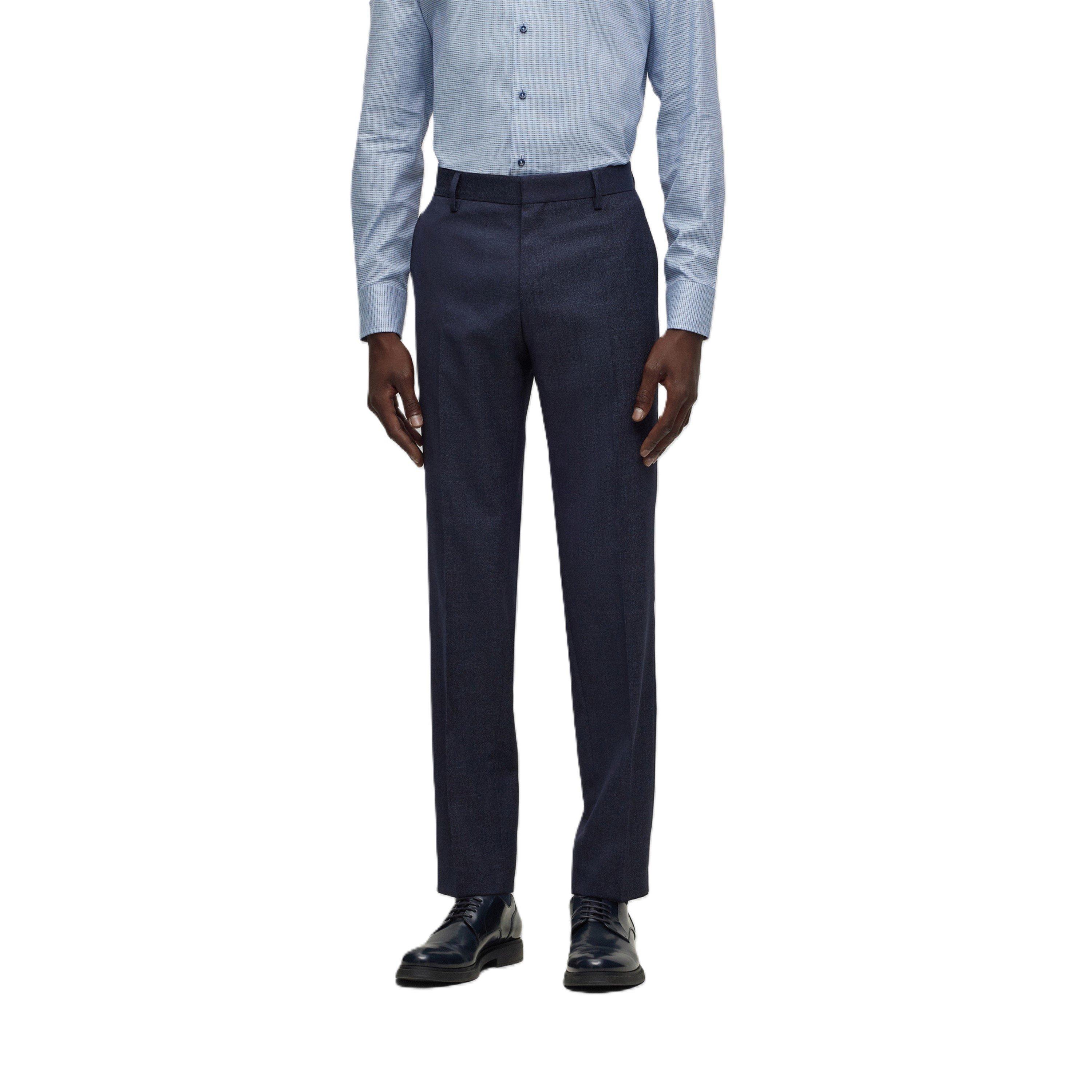Blue - Boss - Men's H Huge Suit - 3