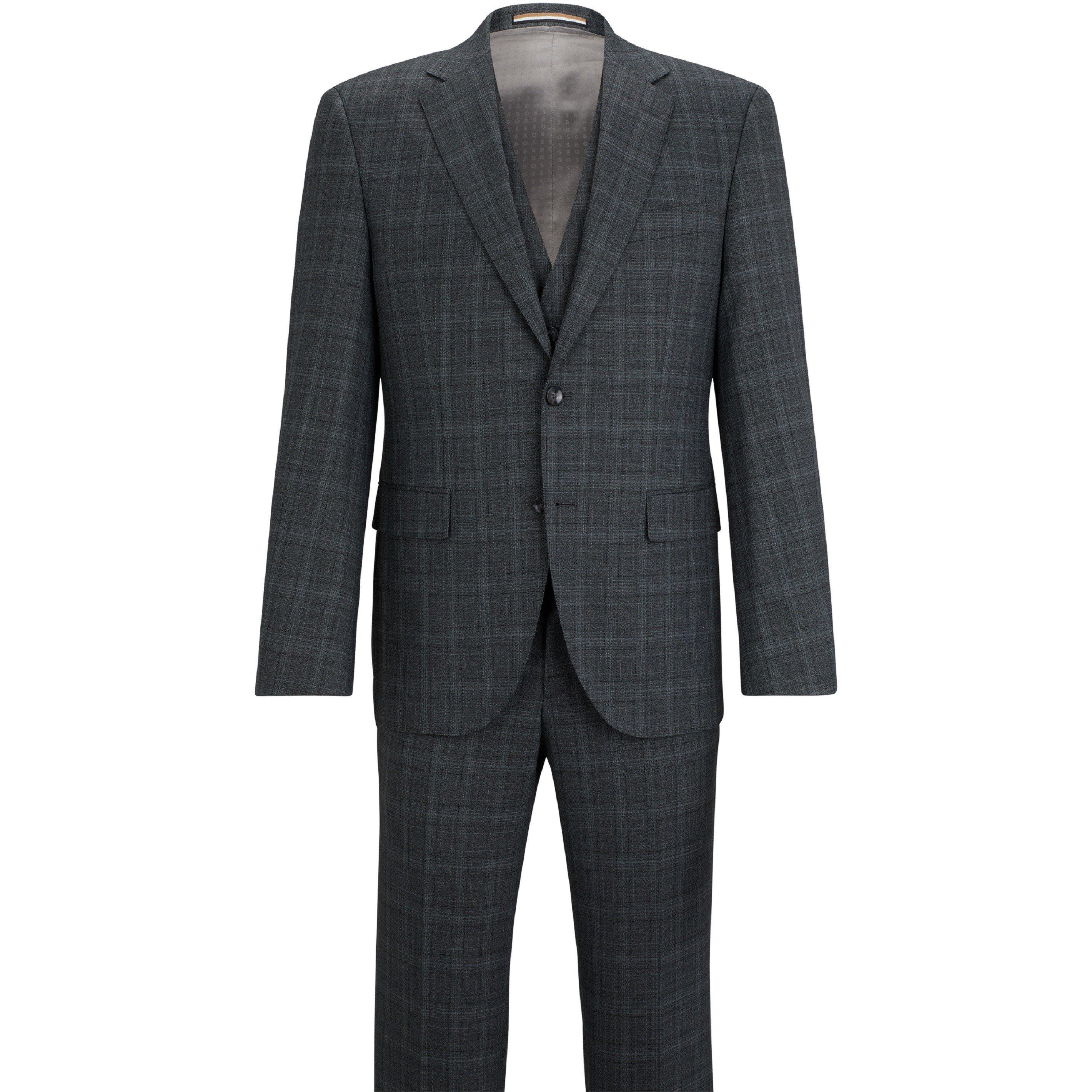 Grey - Boss - Men's H Jeckson Suits - 1