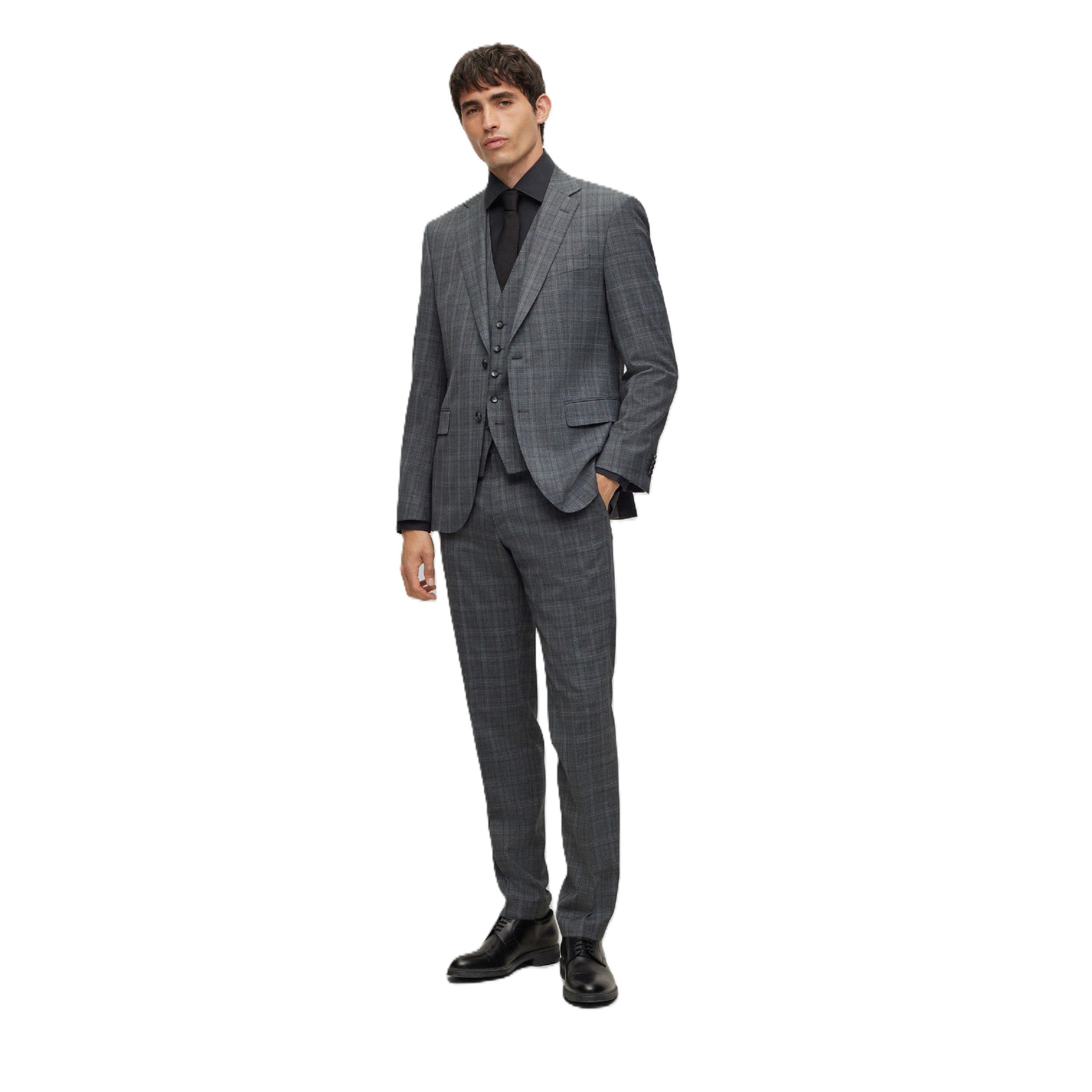Grey - Boss - Men's H Jeckson Suits - 4