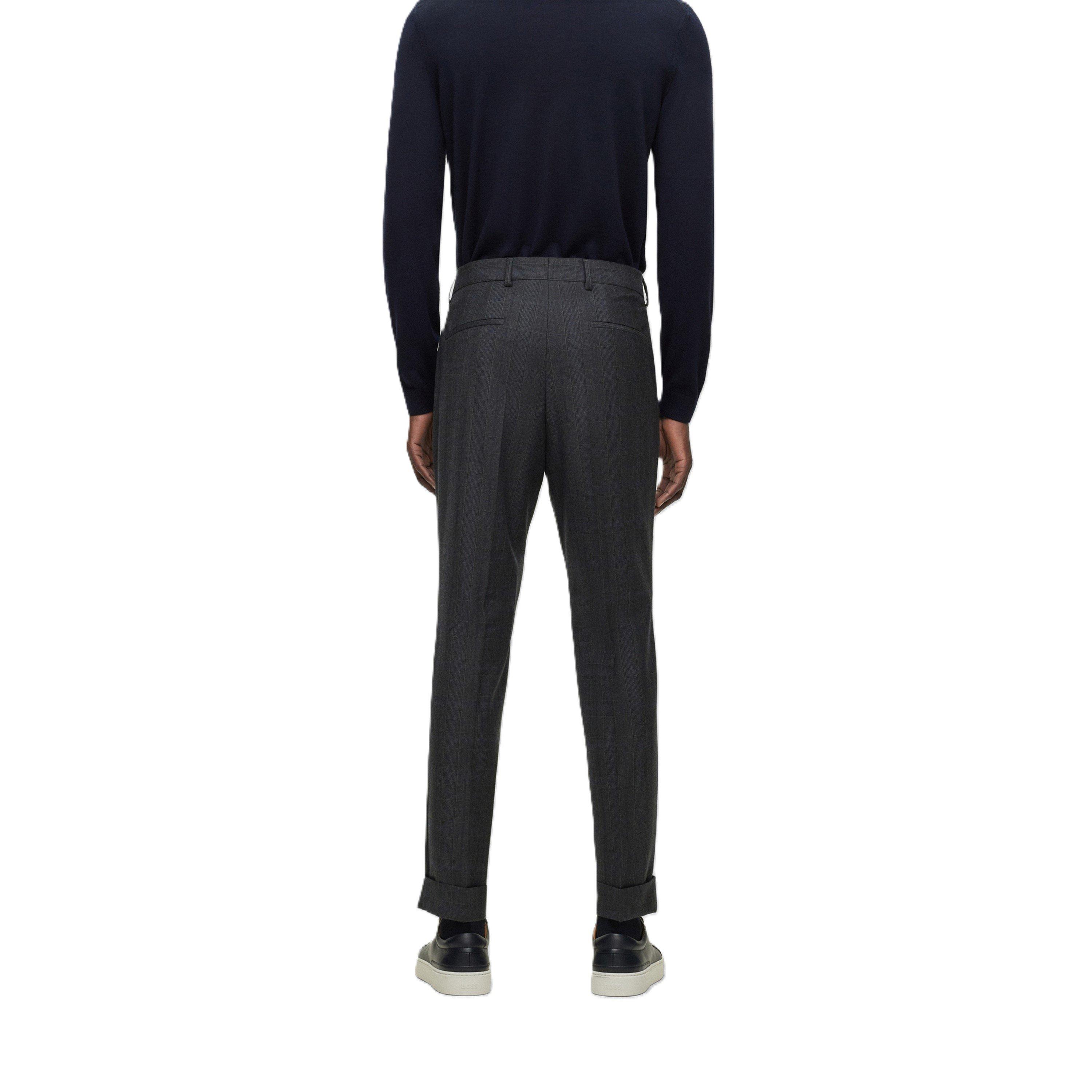 Grey - Boss - Men's C-Huge 3pcs Peak Suit - 3