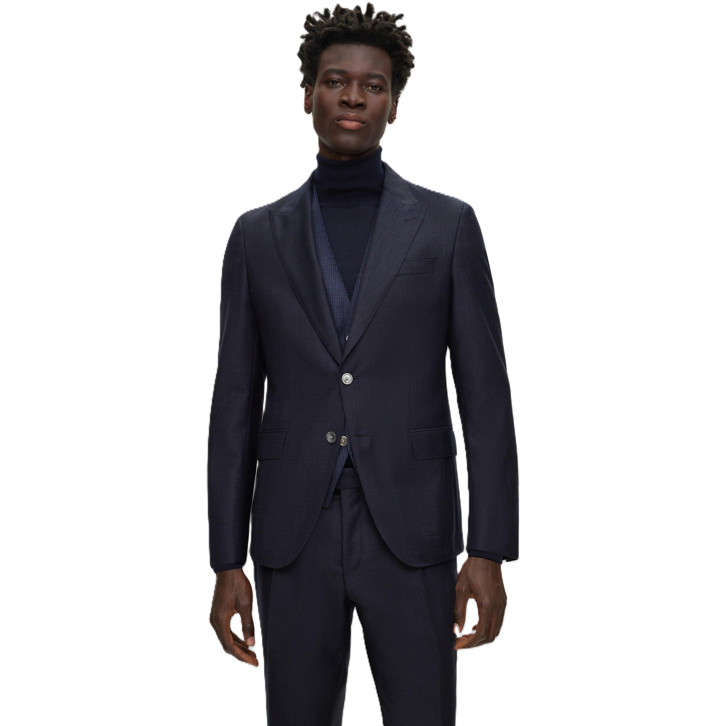 Blue - Boss - Men's C Huge Peak Suits - 2